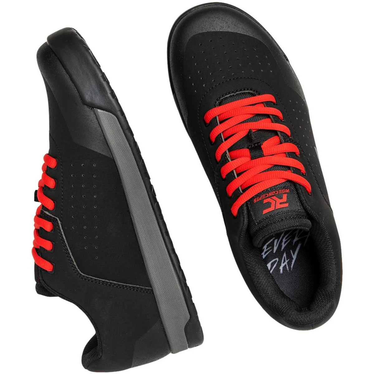 Hellion Men's Shoe - black/red - Image 4
