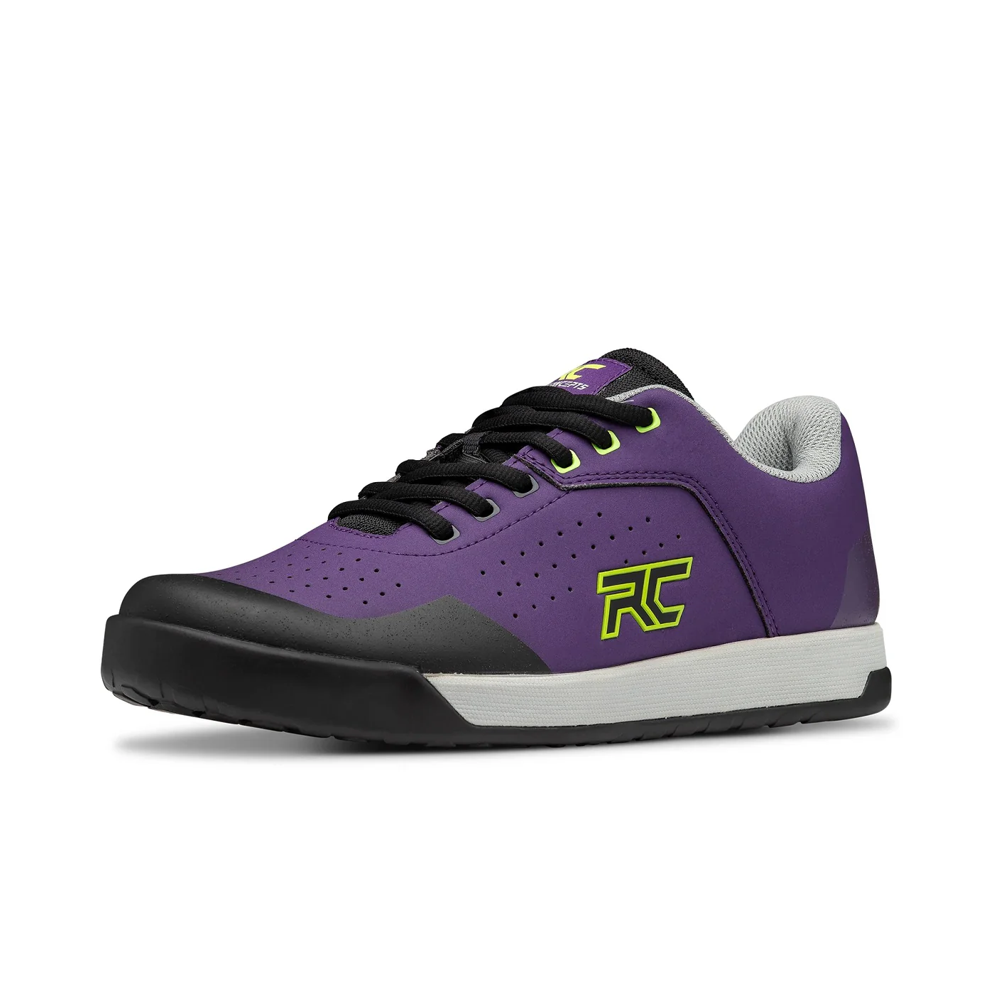 Hellion Men's Shoe - Purple/Lime - Image 3