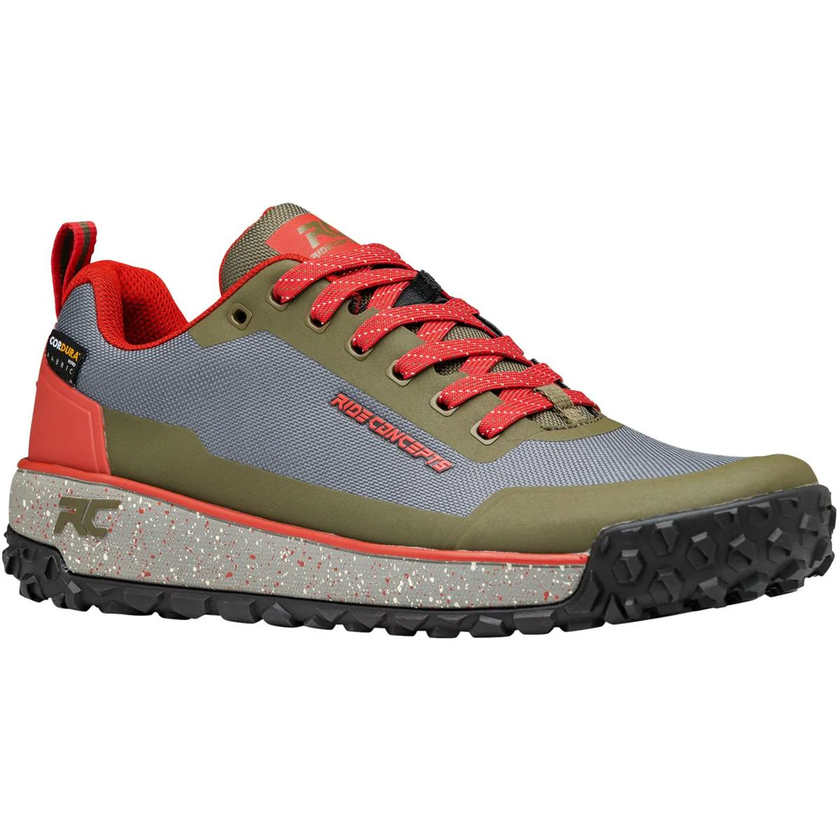 Tallac Flat Men's Shoe - Charcoal/Oxblood - Image 2