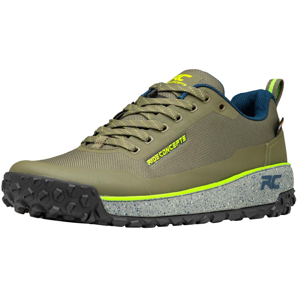Tallac Flat Men's Shoe - Olive/Lime - Image 2