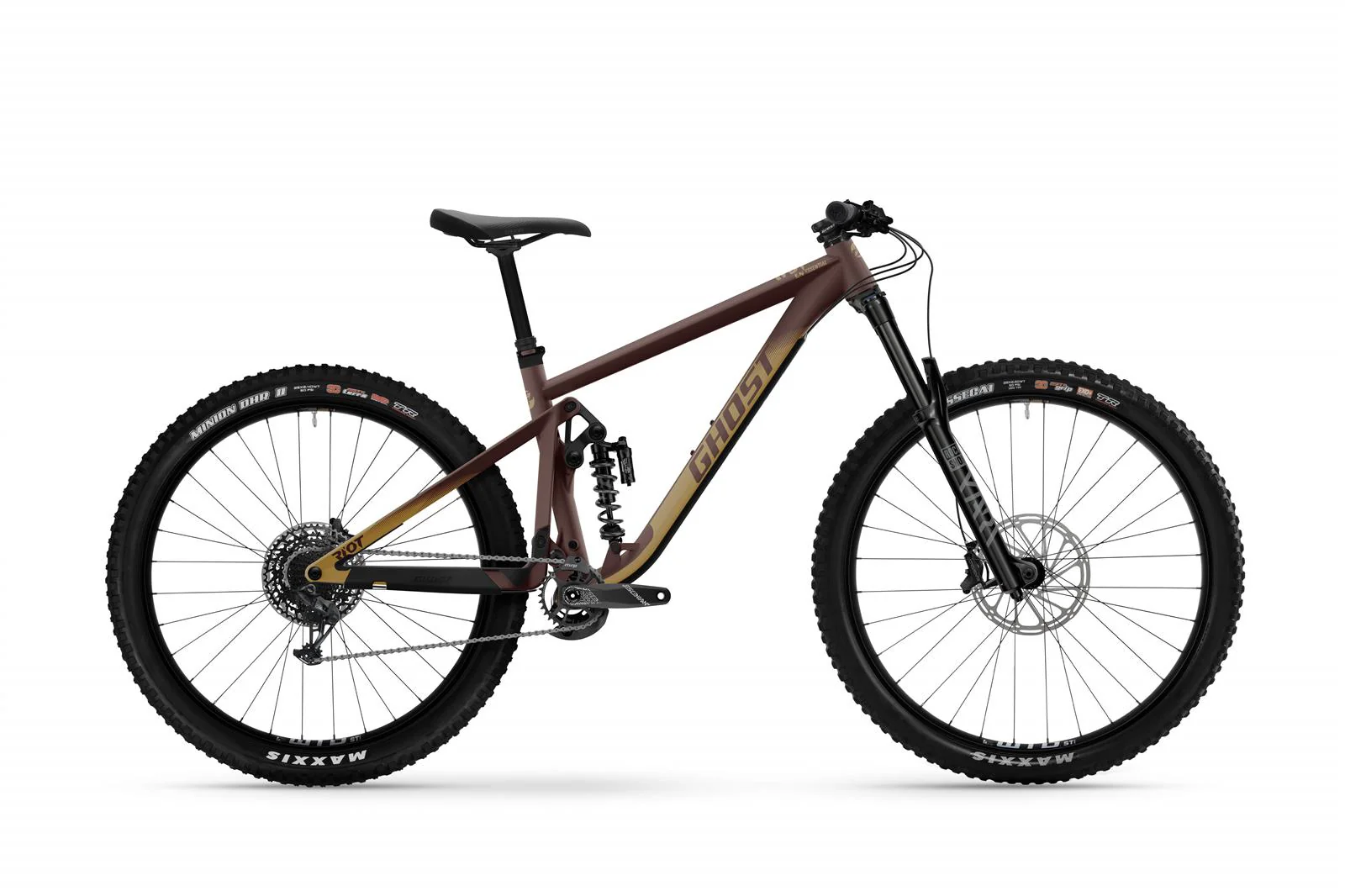 Riot EN Essential - metallic rust dark red/light dust - matt