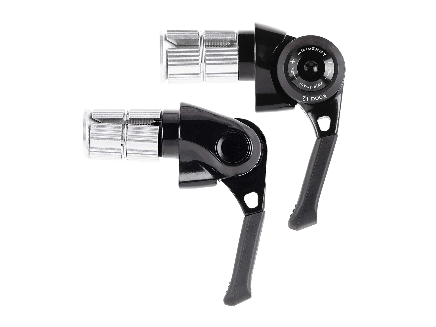 Road Bar End Shifters, Set, 2x12-fach - Black