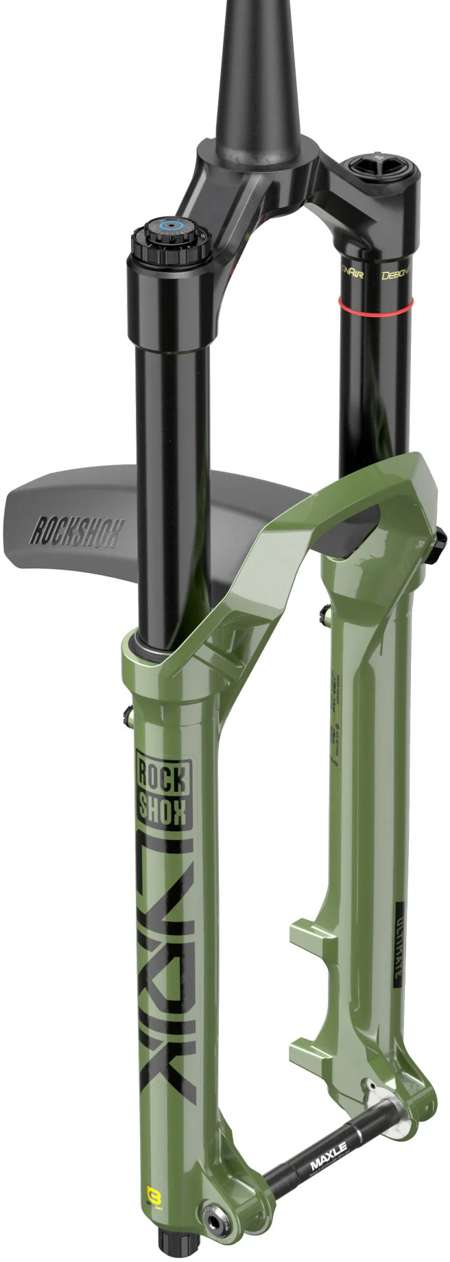 Lyrik Ultimate Debon Air+ RC2 - 27,5 Zoll - 160 mm Federweg, konisch, 44 mm Offset - Grün - Image 2