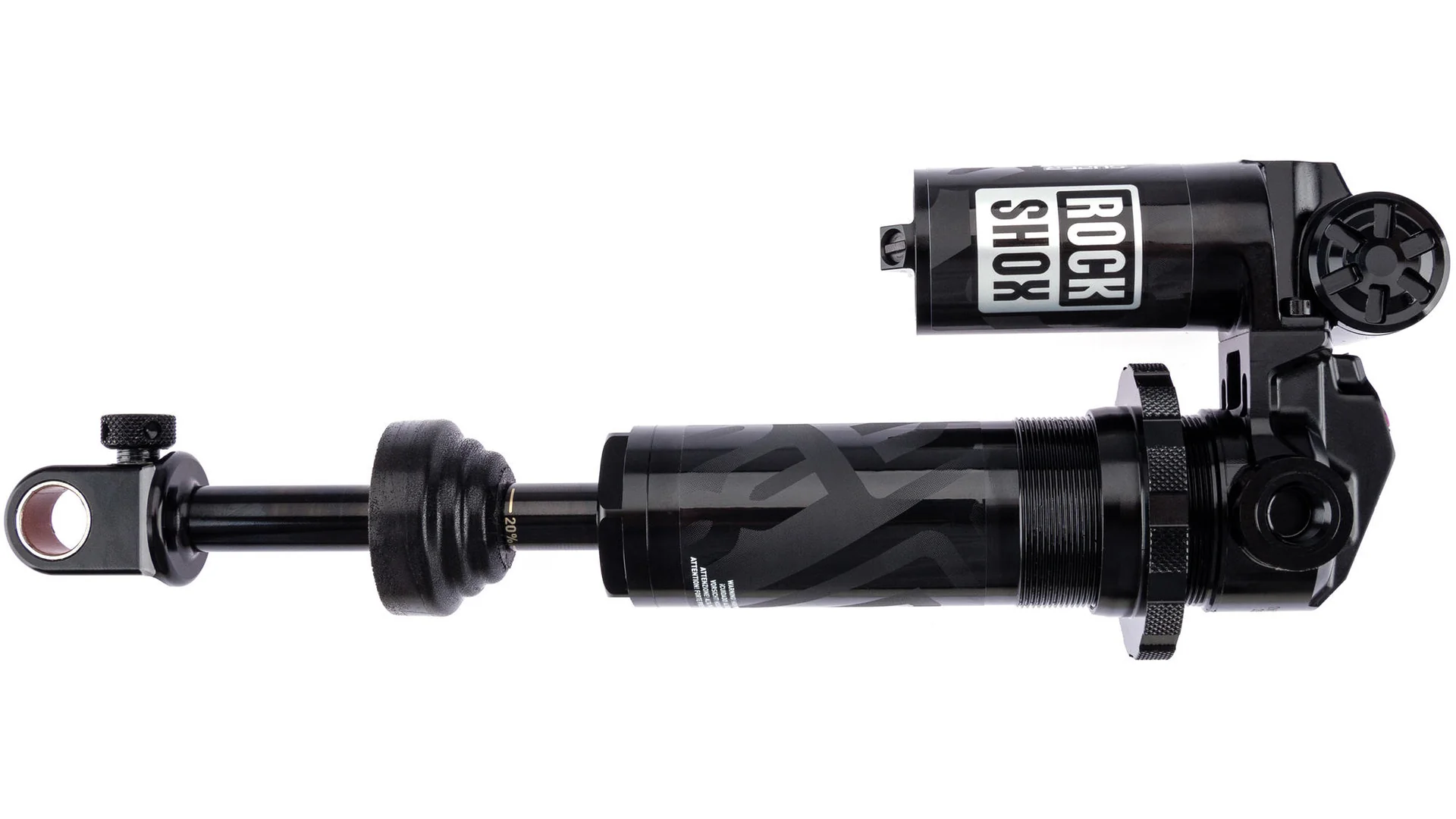 Super Deluxe Ultimate Coil DHRC2, 225x75 mm Standard/Trunnion - Schwarz - Image 4