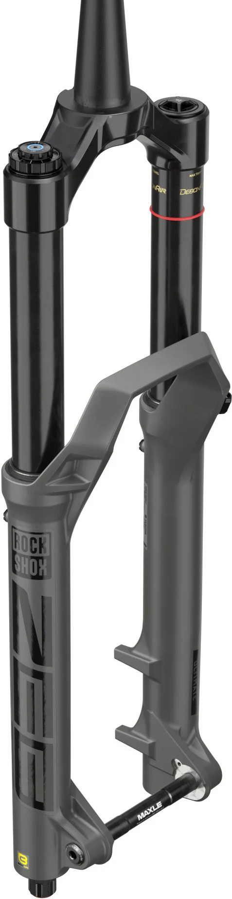 ZEB Ultimate Debon Air+ RC2 - 27,5 Zoll - 170 mm Federweg, konisch, 44 mm Offset - Grau