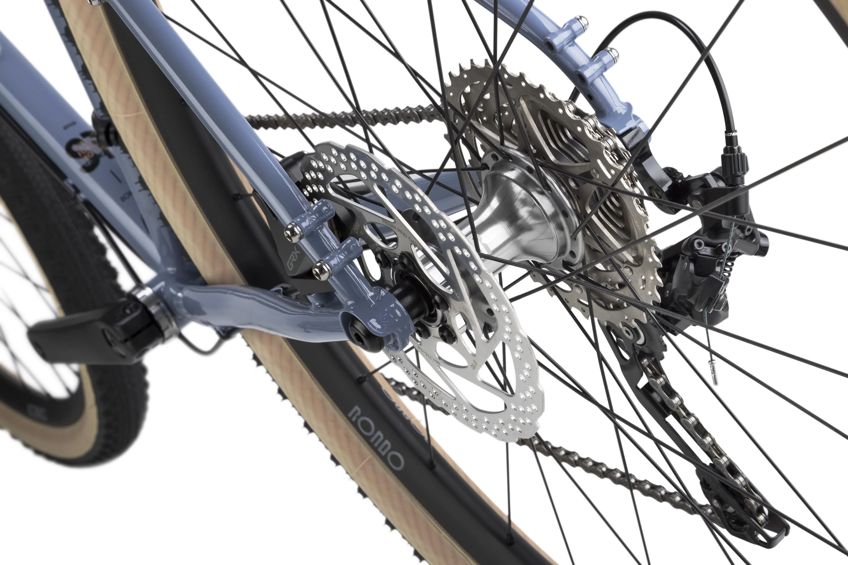 Bogan ST1 Offroad Bikepacking Bike - Pigeon Blue/Teal - Image 10