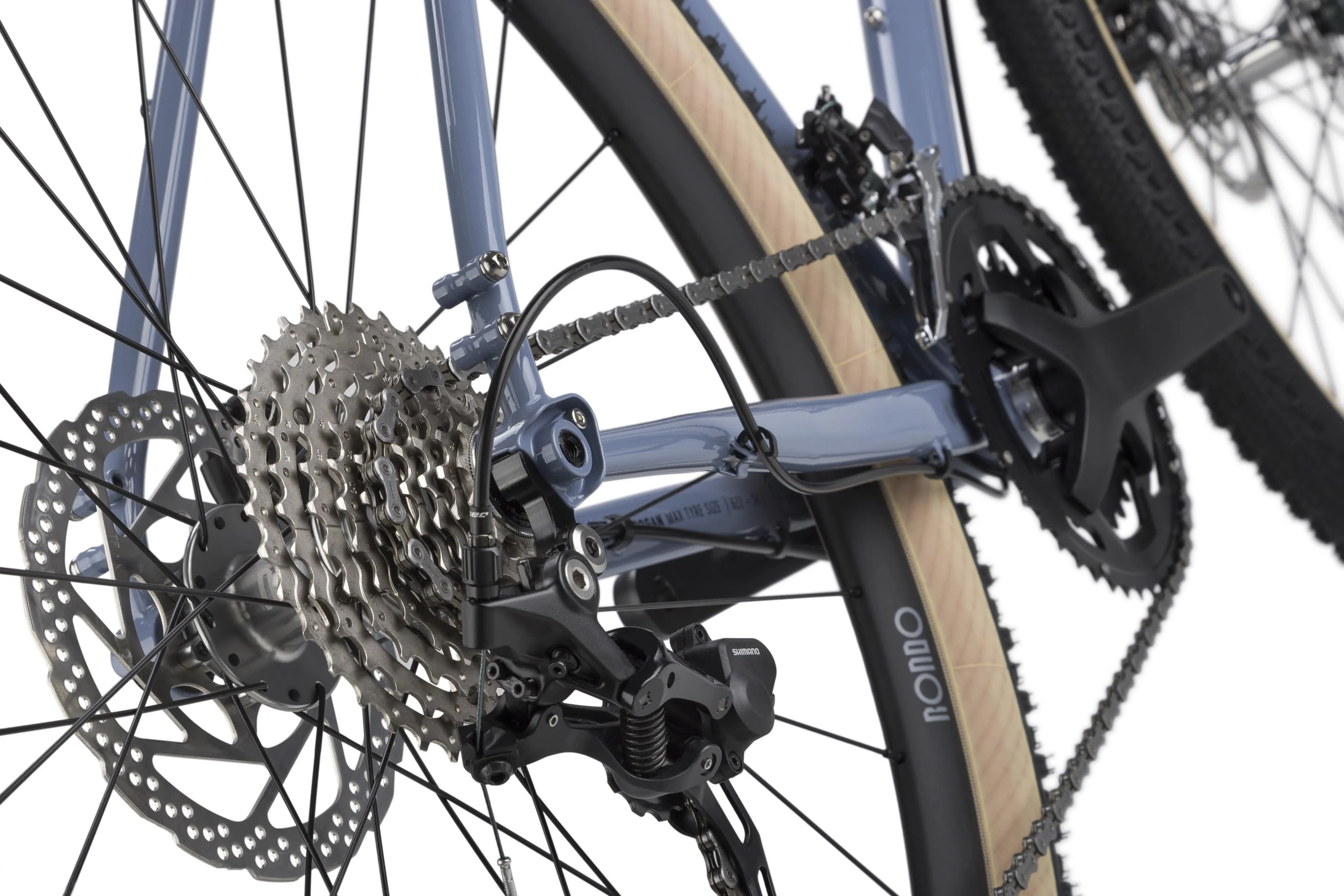 Bogan ST1 Offroad Bikepacking Bike - Pigeon Blue/Teal - Image 8