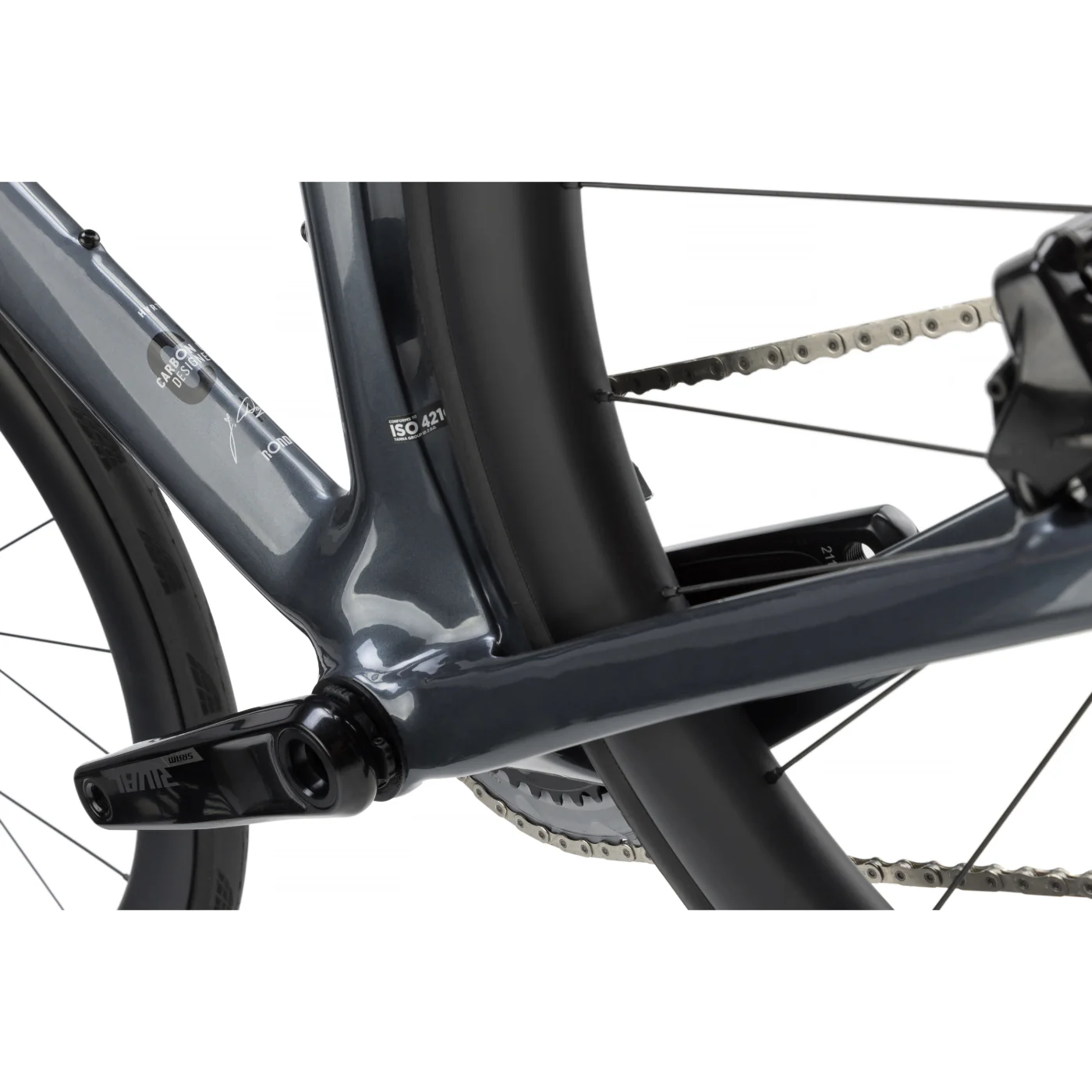 Hvrt CF1 Road Plus Bike - Black/Pearl Grey - Image 10