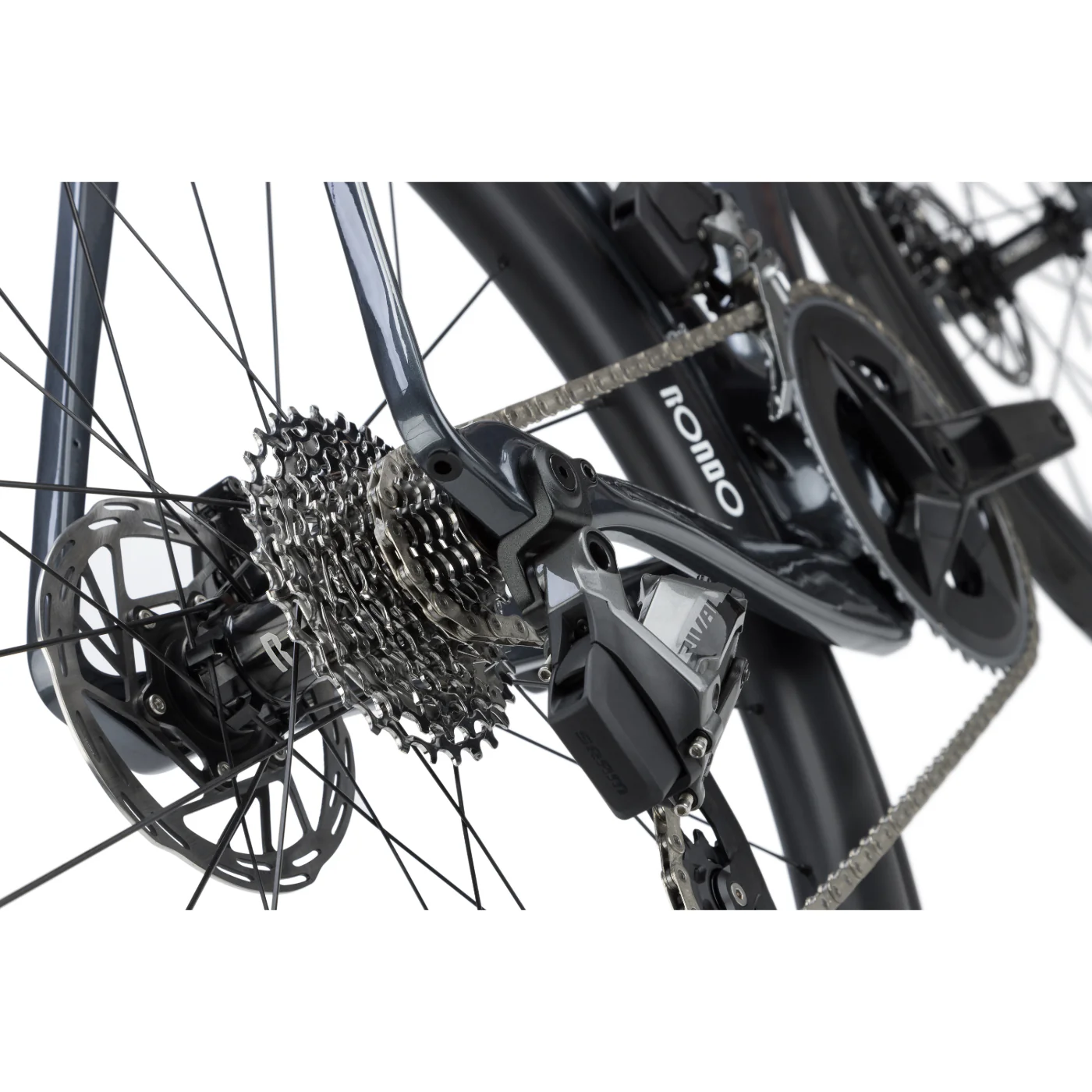 Hvrt CF1 Road Plus Bike - Black/Pearl Grey - Image 8
