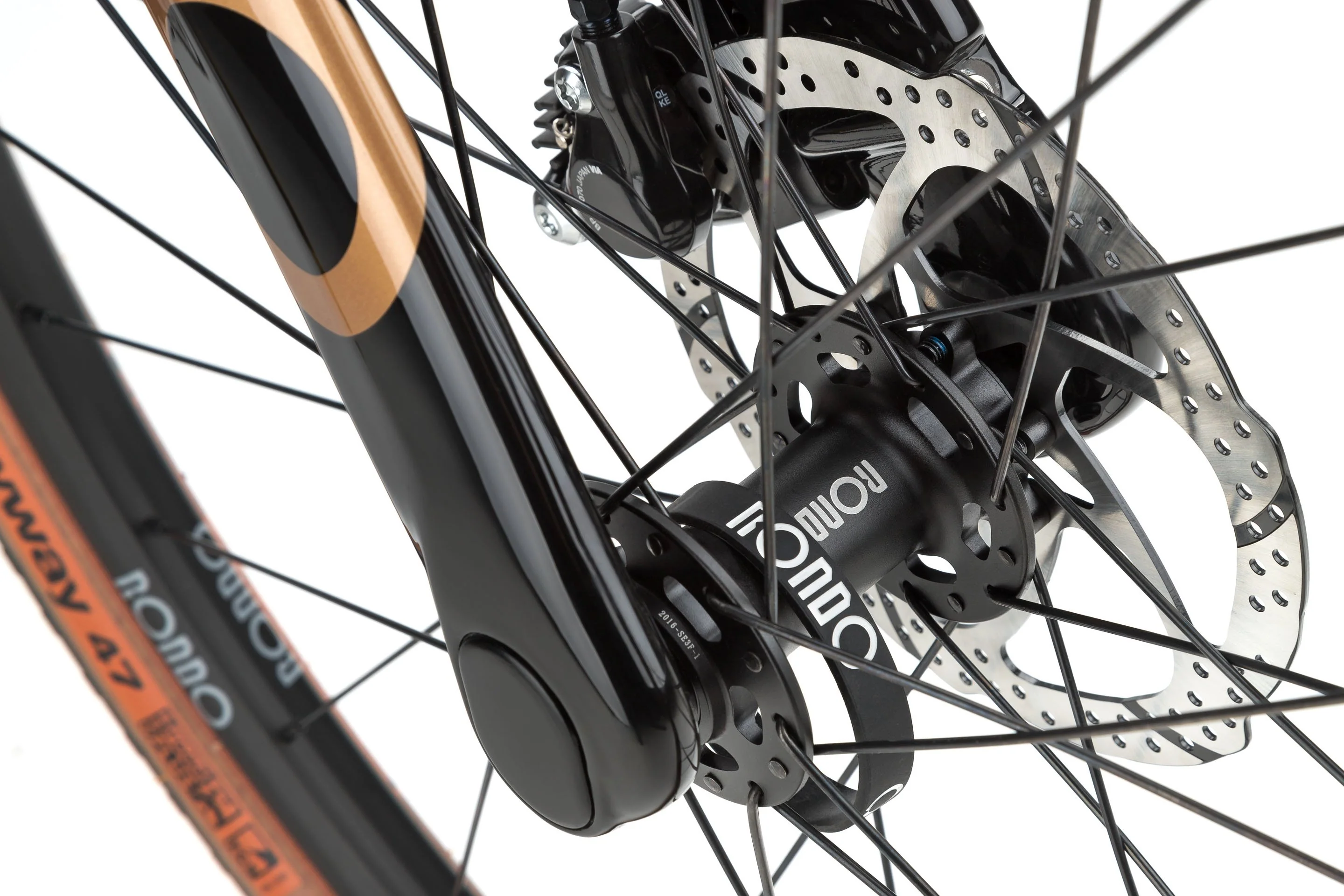 Mutt ST Audax Road Plus Bike - Black/Tan - Image 2