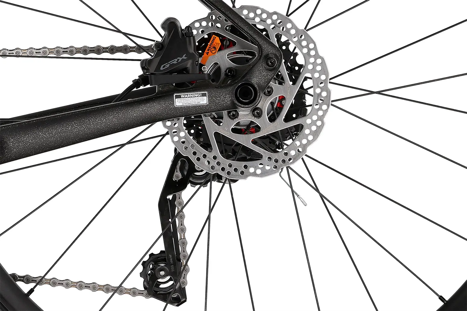 Ratt CF2 Allroad Rennrad - Black/Silver - Image 10