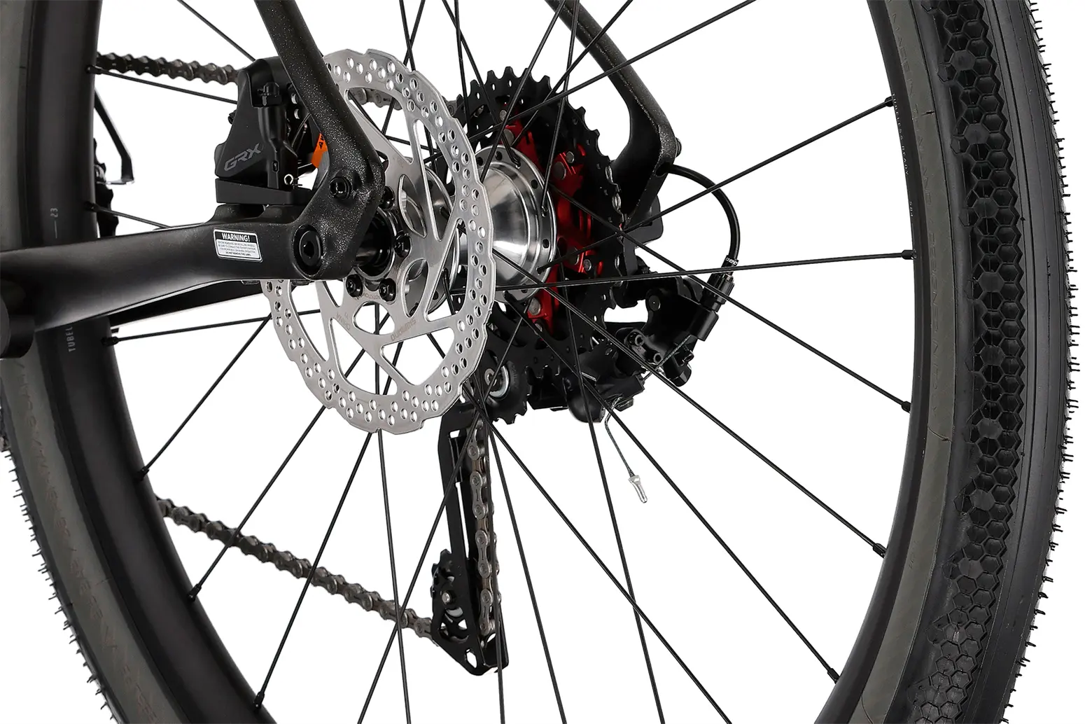 Ratt CF2 Allroad Rennrad - Black/Silver - Image 11