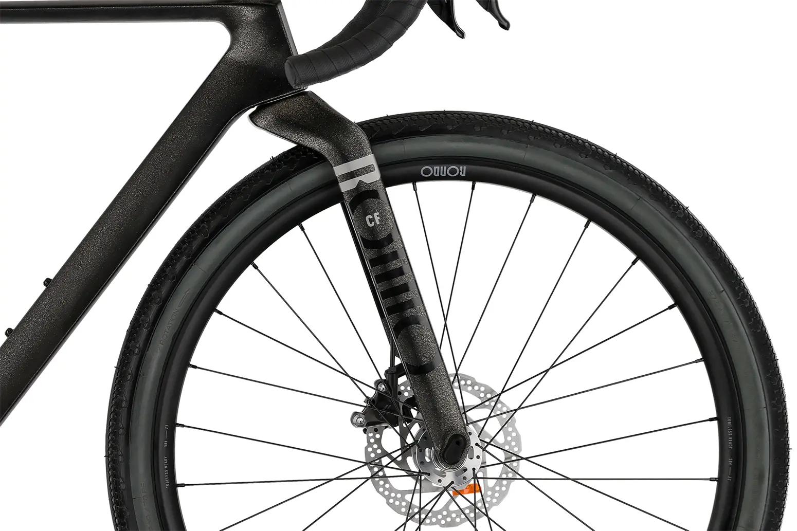 Ratt CF2 Allroad Rennrad - Black/Silver - Image 3
