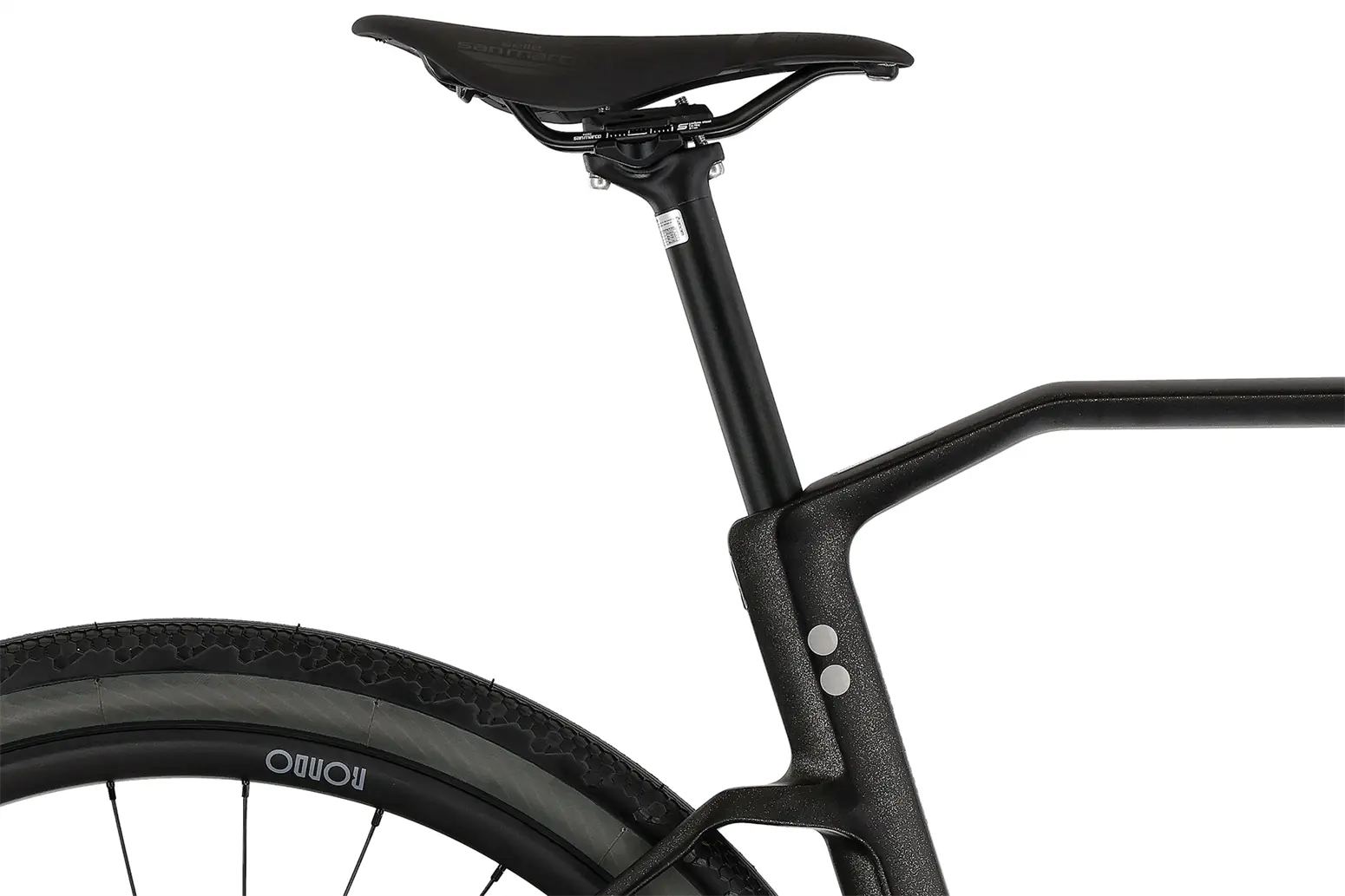 Ratt CF2 Allroad Rennrad - Black/Silver - Image 4