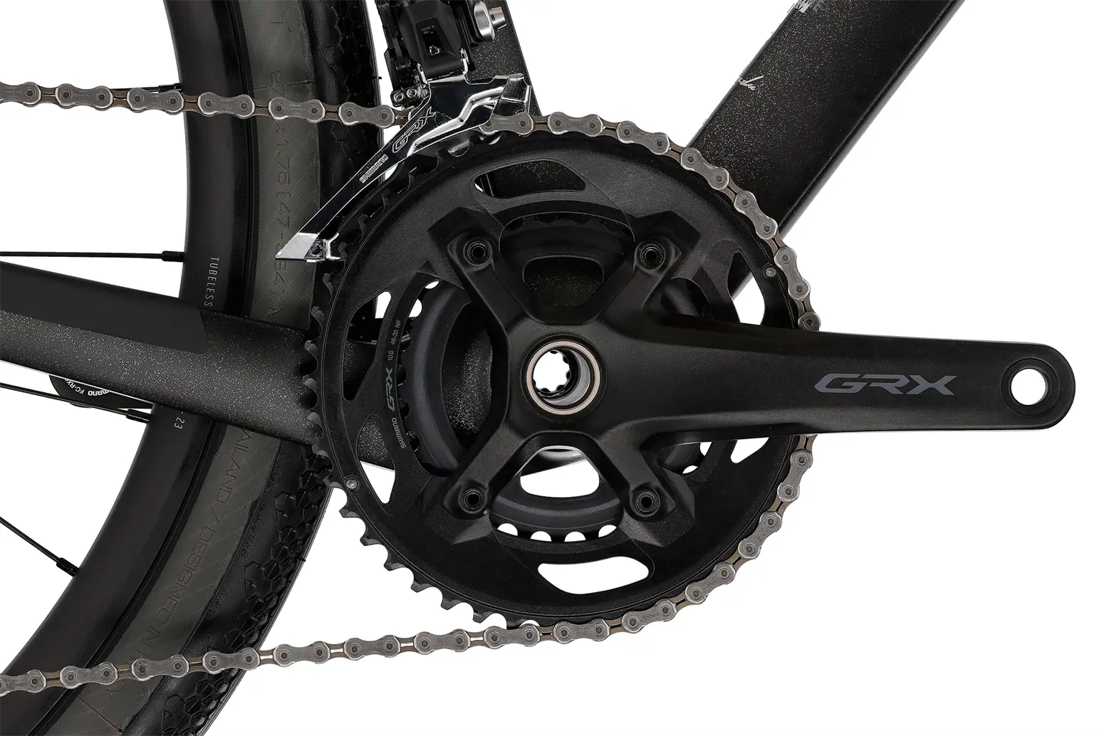 Ratt CF2 Allroad Rennrad - Black/Silver - Image 6