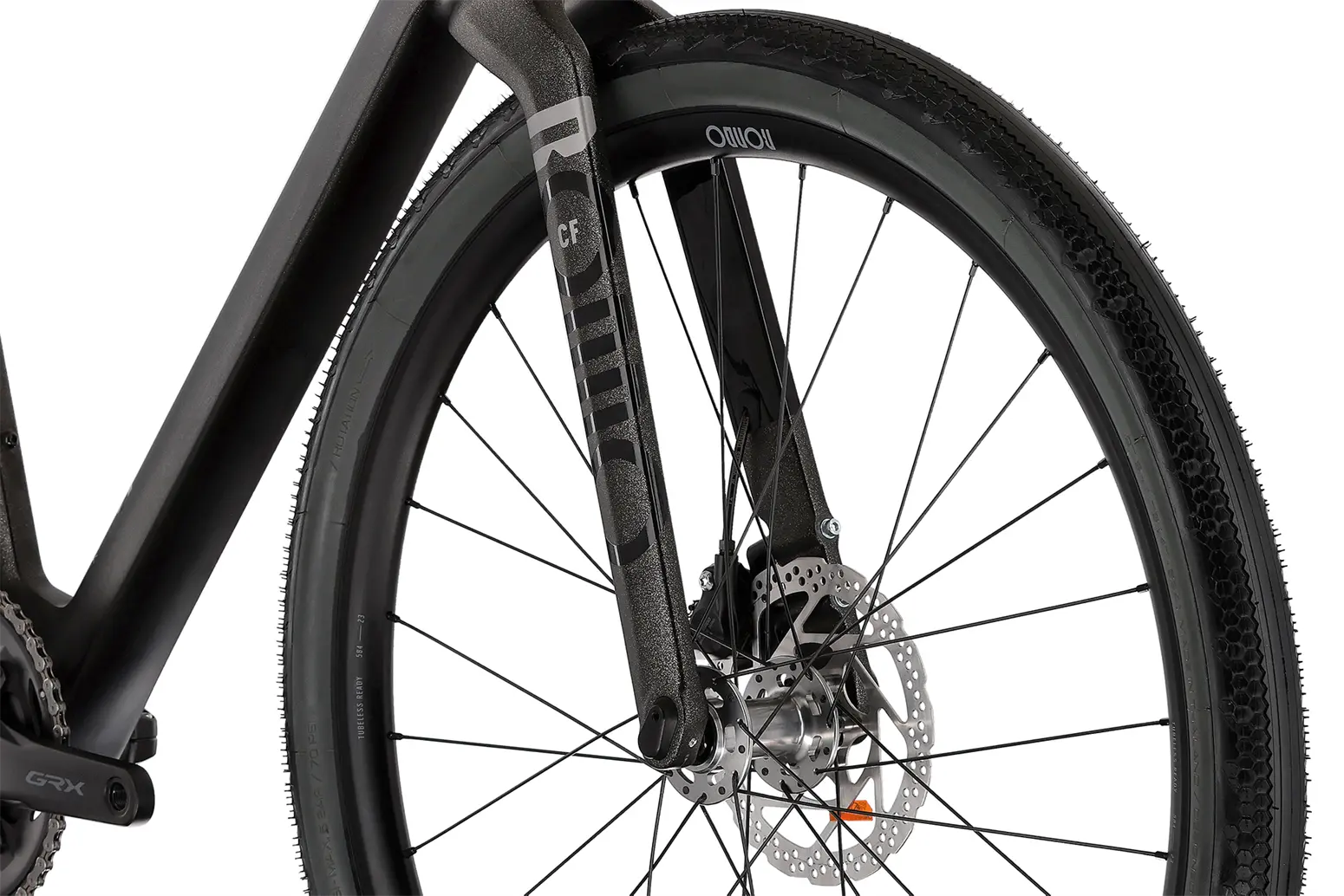 Ratt CF2 Allroad Rennrad - Black/Silver - Image 7