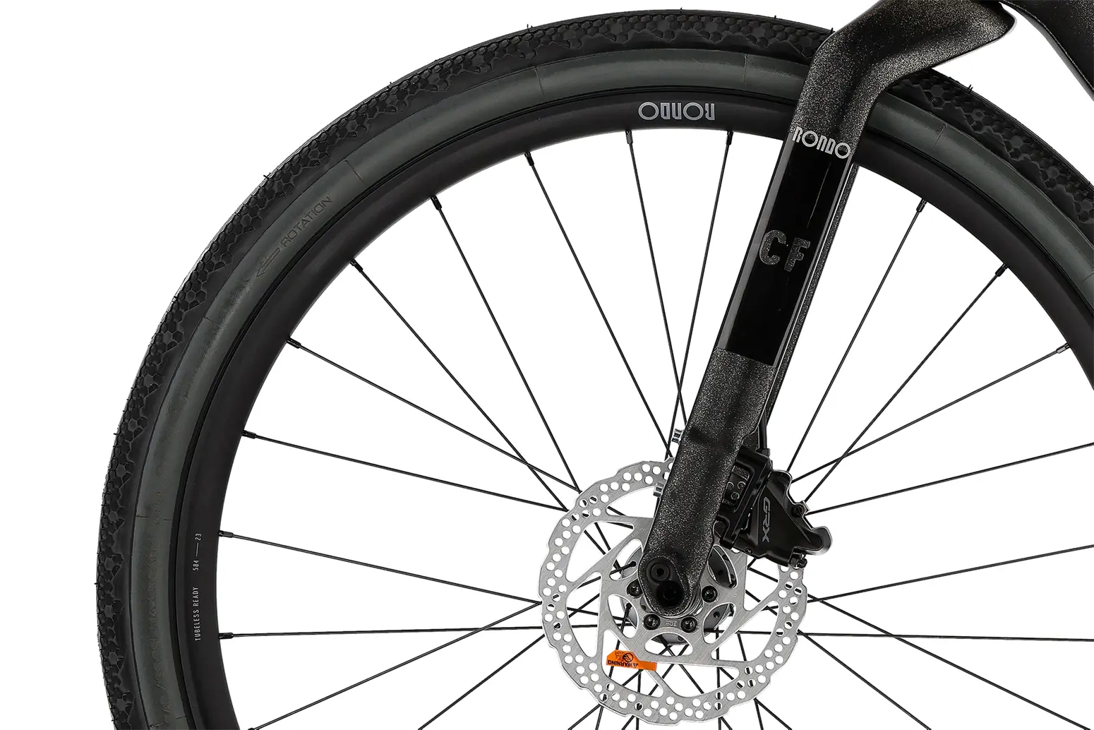 Ratt CF2 Allroad Rennrad - Black/Silver - Image 9