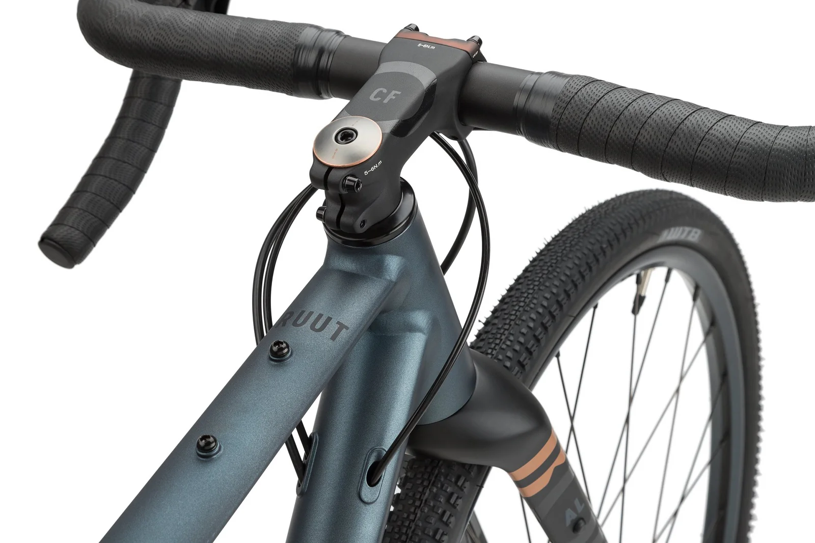 Ruut AL1 2X Gravelbike - Navy/Black - Image 5