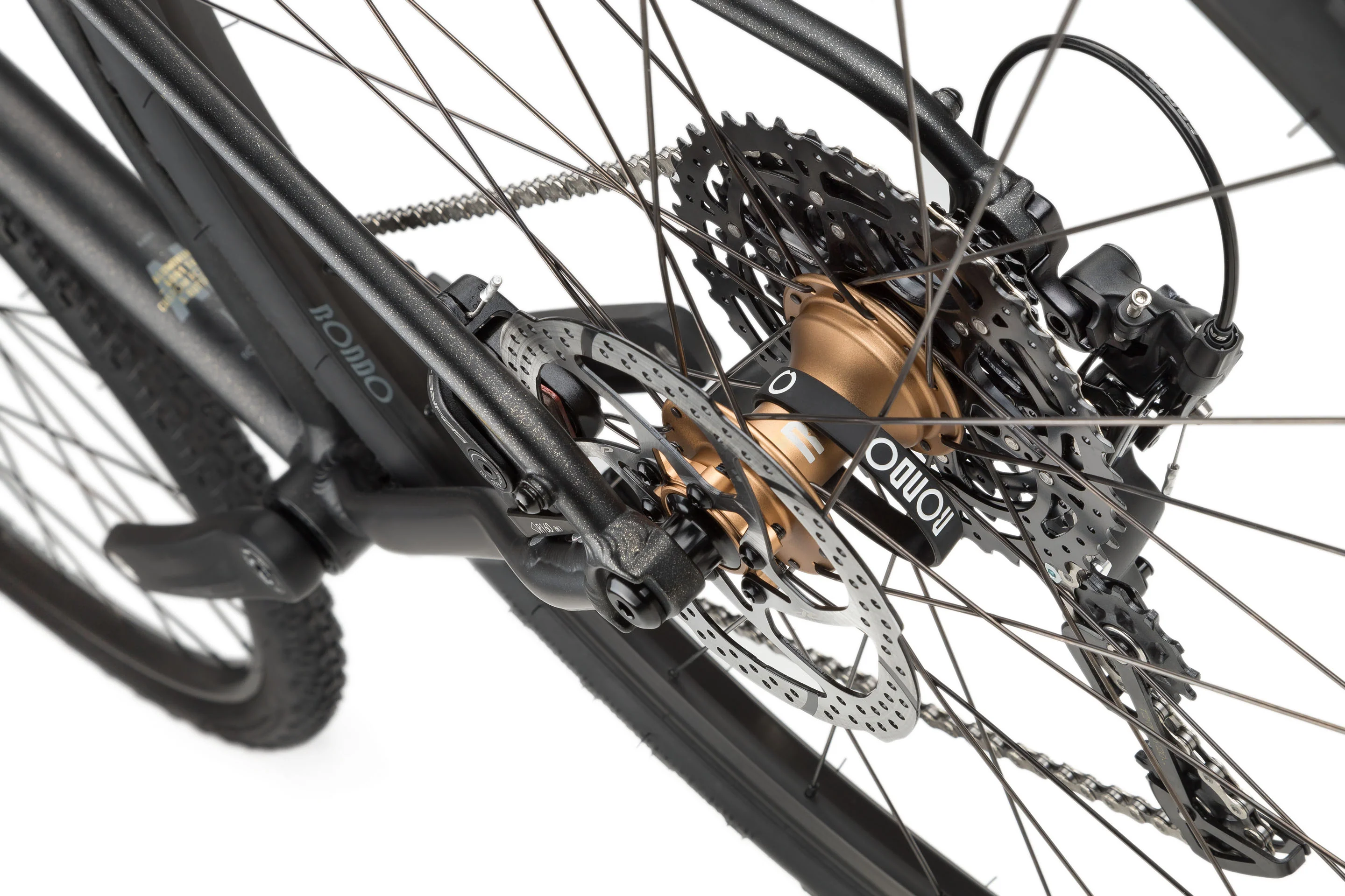 Ruut AL2 Gravelbike - Black/Black - Image 7