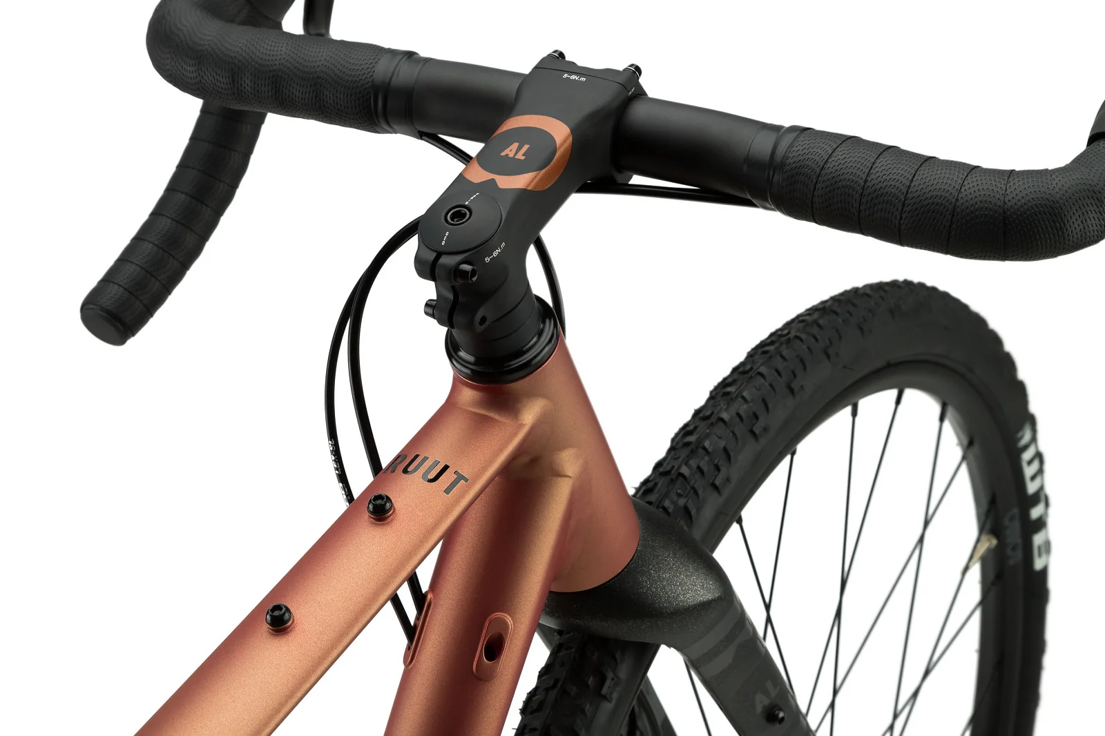Ruut AL2 Gravelbike - Bronze/Black - Image 8