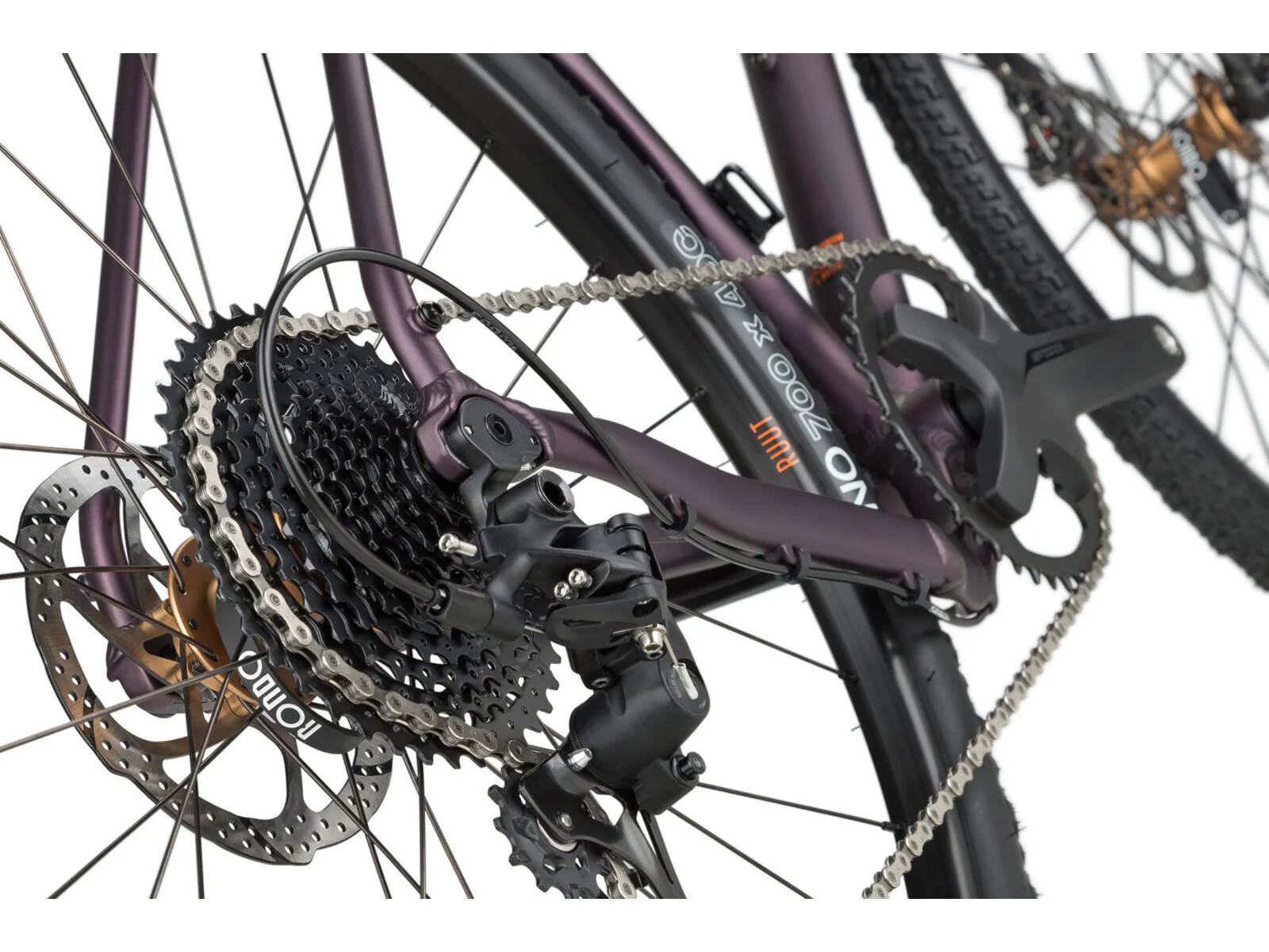 Ruut AL2 Gravelbike - Purple/Black - Image 5