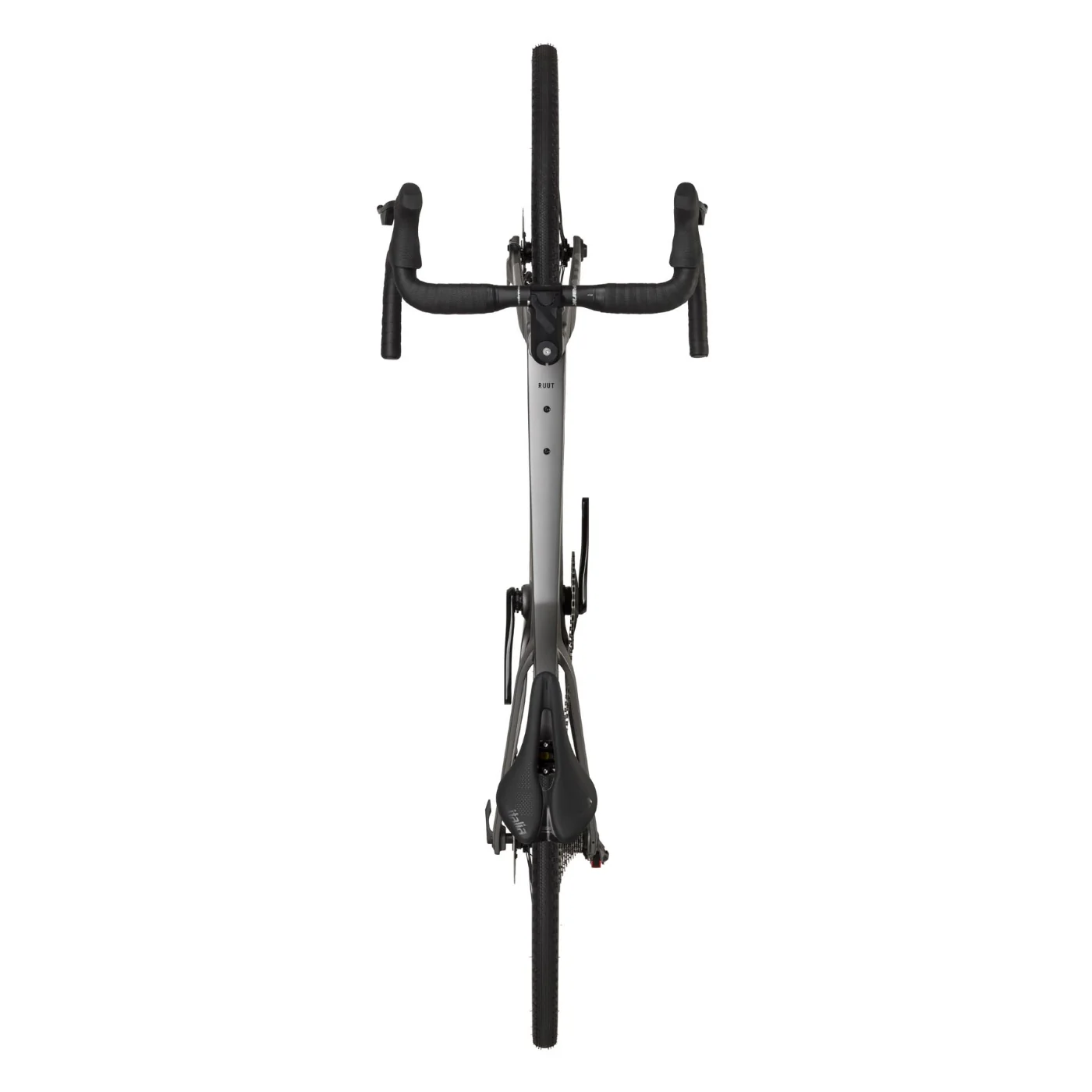 Ruut CF1 G2 Gravel Plus Bike - Silver/Black - Image 5