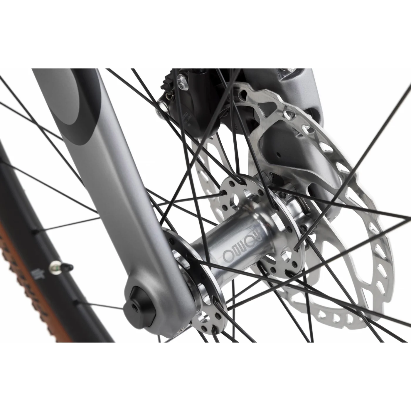 Ruut CF1 G2 Gravel Plus Bike - Silver/Black - Image 7