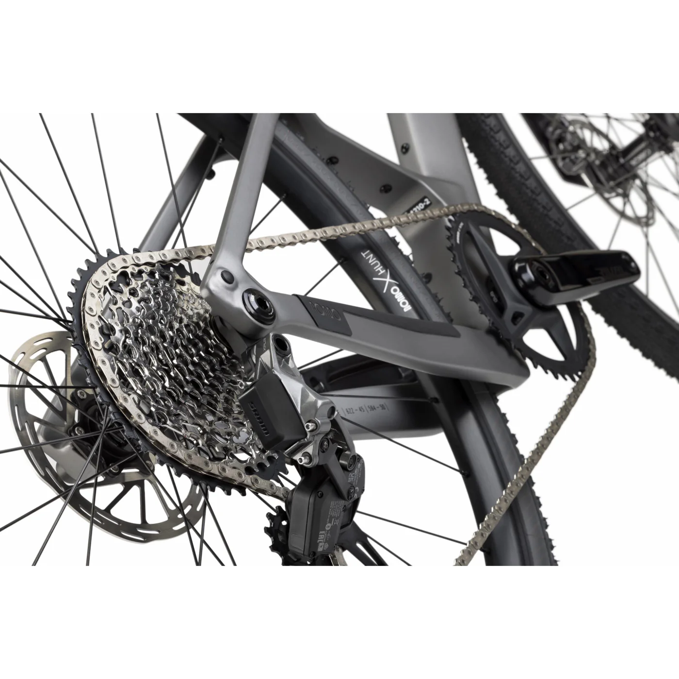 Ruut CF1 G2 Gravel Plus Bike - Silver/Black - Image 9