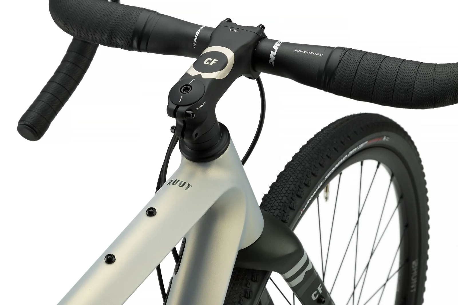Ruut CF1 Gravelbike - Black/White - Image 8