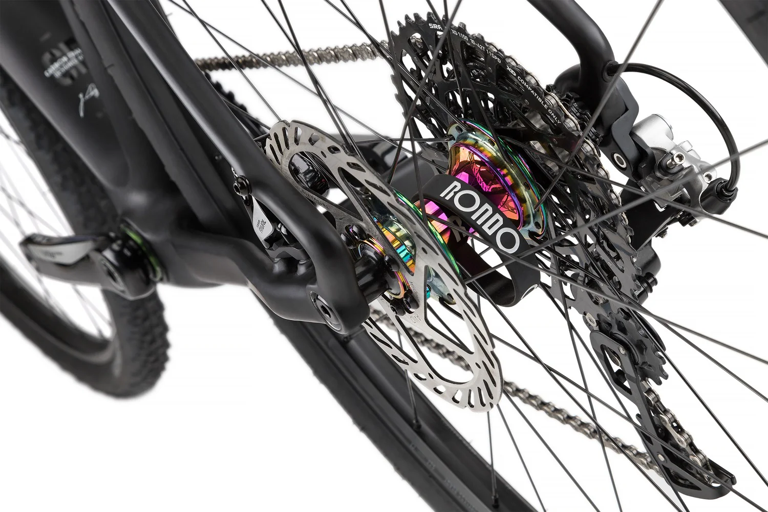 Ruut CF2 2X Gravelbike - Black/Black - Image 4