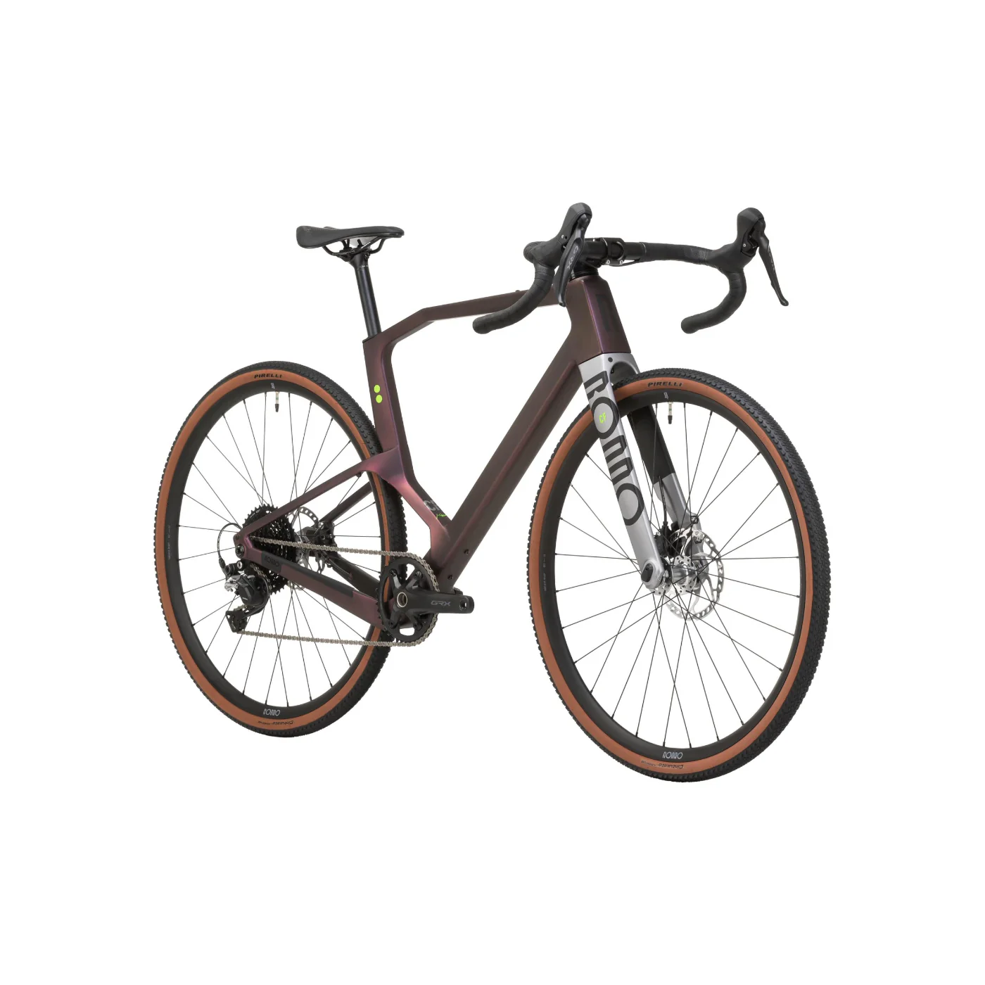 Ruut CF2 G2 Gravel Plus Bike - Aubergine/Silver - Image 2