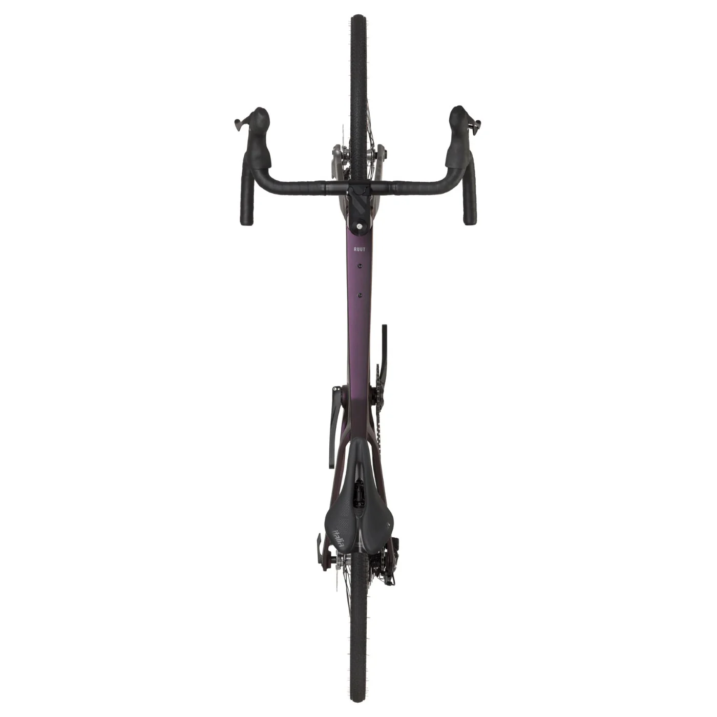 Ruut CF2 G2 Gravel Plus Bike - Aubergine/Silver - Image 5