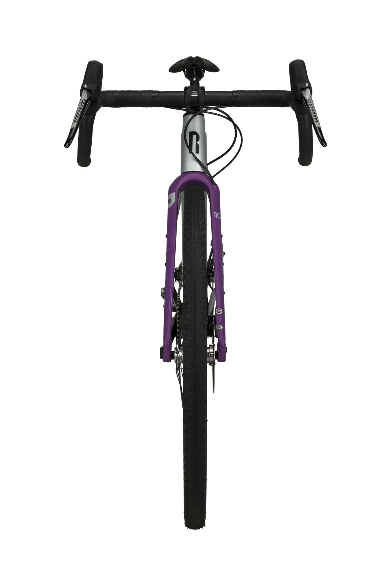 Ruut CF2 Gravelbike - Silver/Purple - Image 2