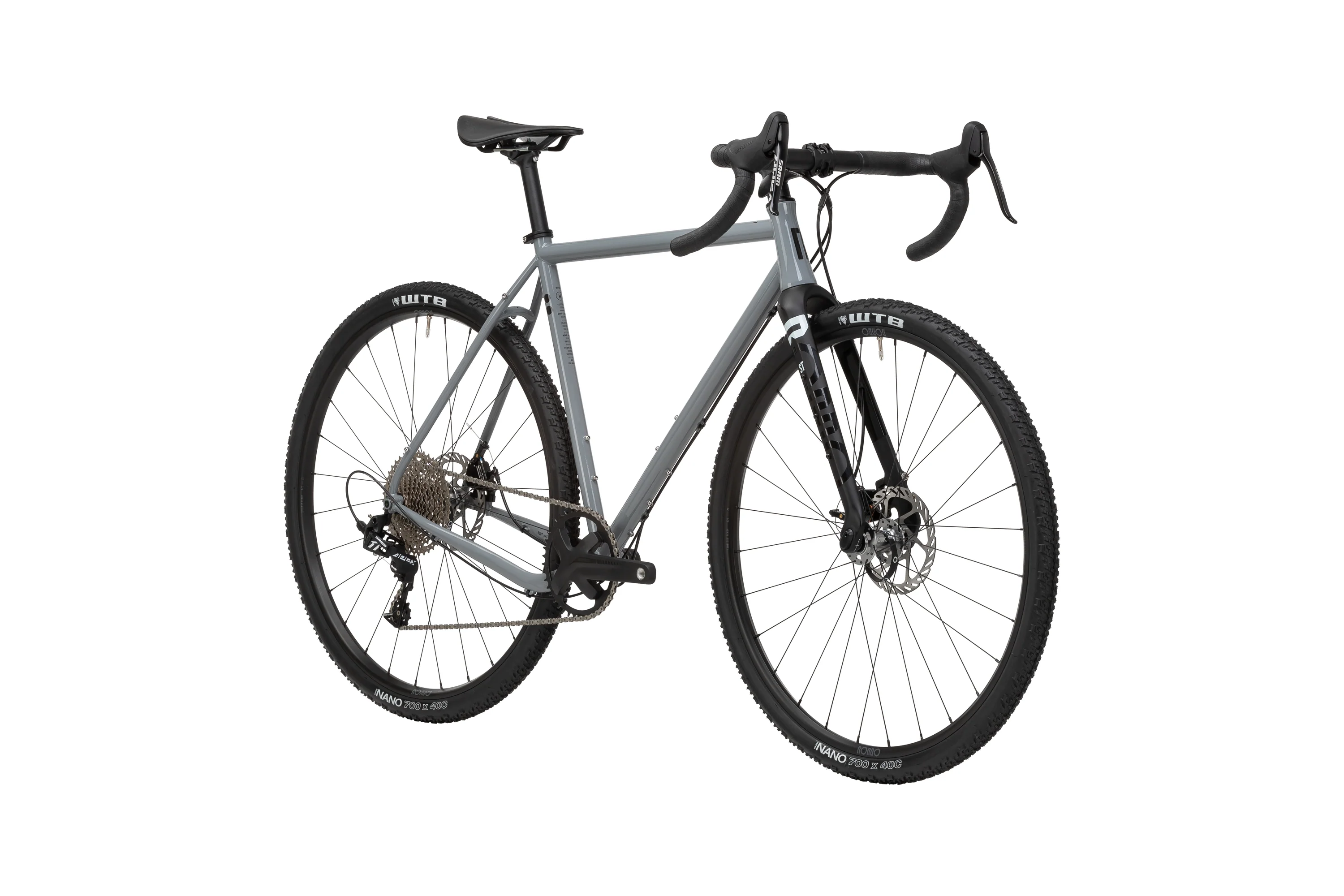 Ruut ST2 Gravel Plus Bike - Grey/Black - Image 2