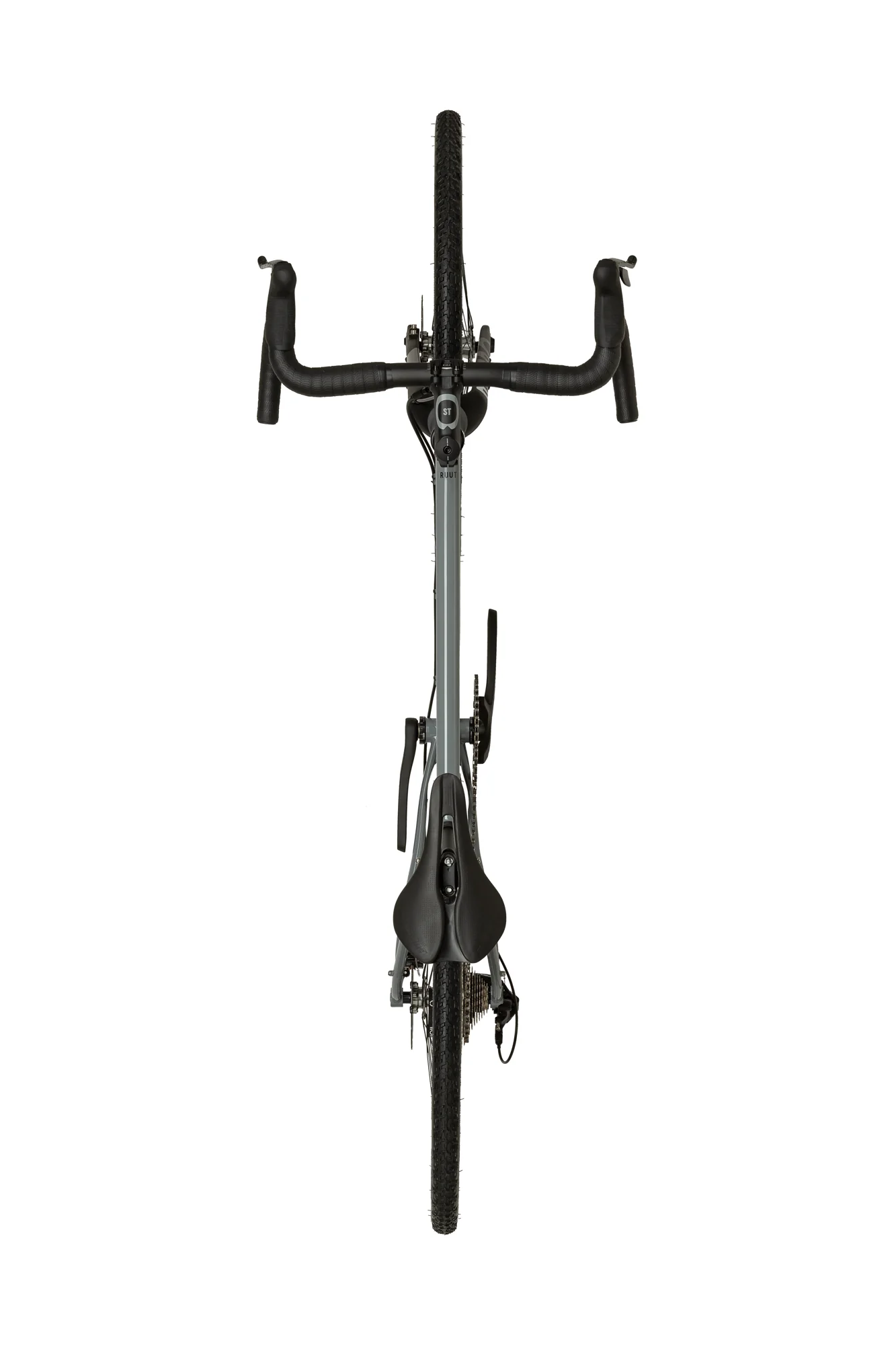 Ruut ST2 Gravel Plus Bike - Grey/Black - Image 4