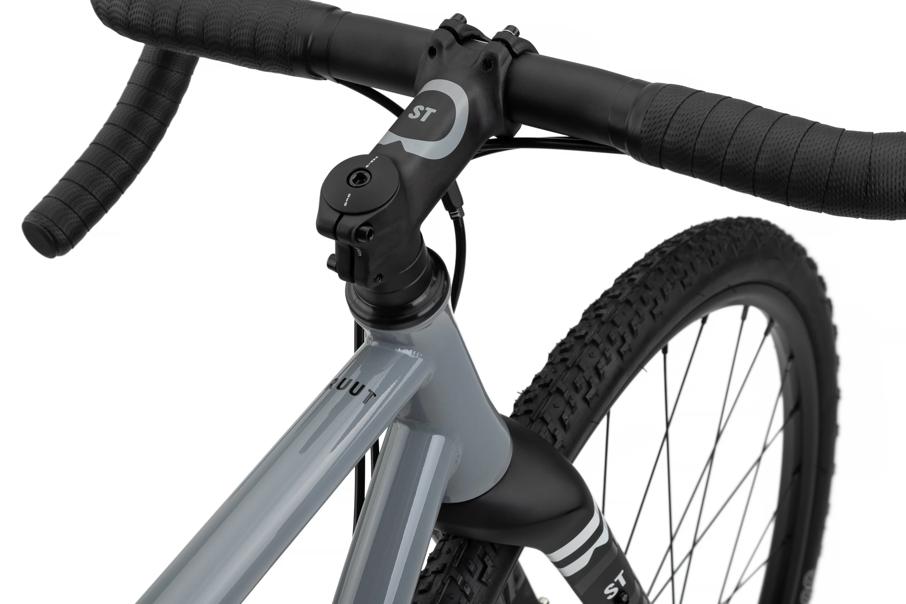 Ruut ST2 Gravel Plus Bike - Grey/Black - Image 9