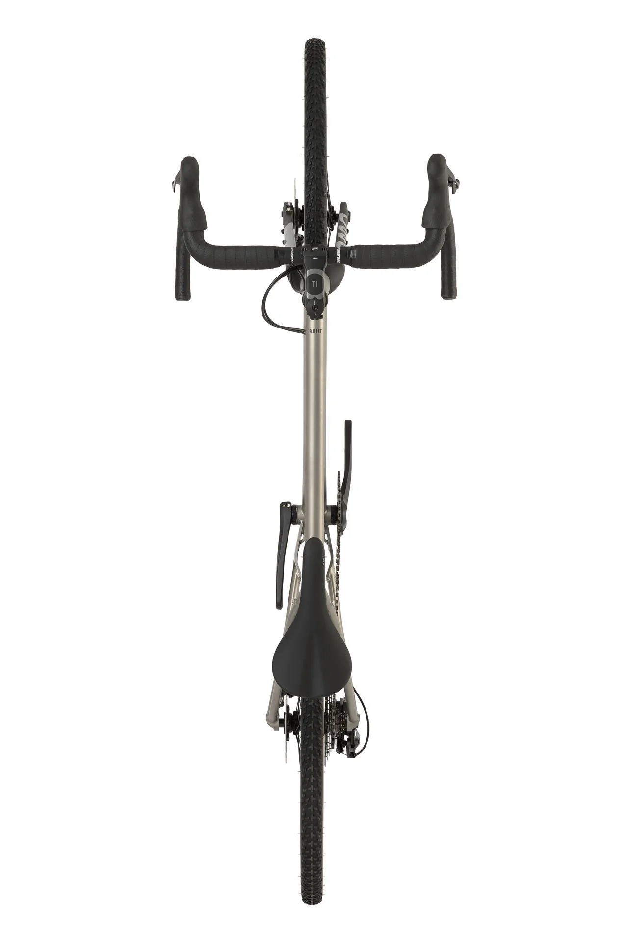 Ruut Ti Gravelbike - Titanium/Black - Image 3