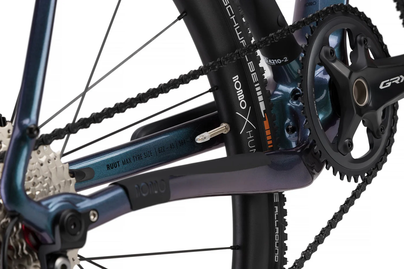 Ruut X Gravelbike - Ocean/Black - Image 9