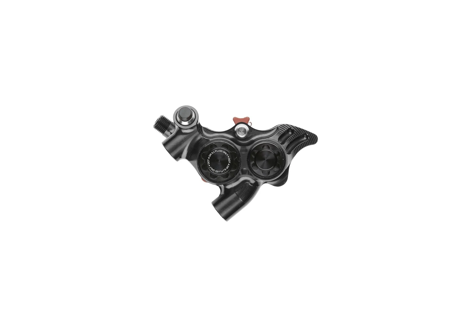 RX4+ SL Bremssattel Flatmount - DOT - Schwarz