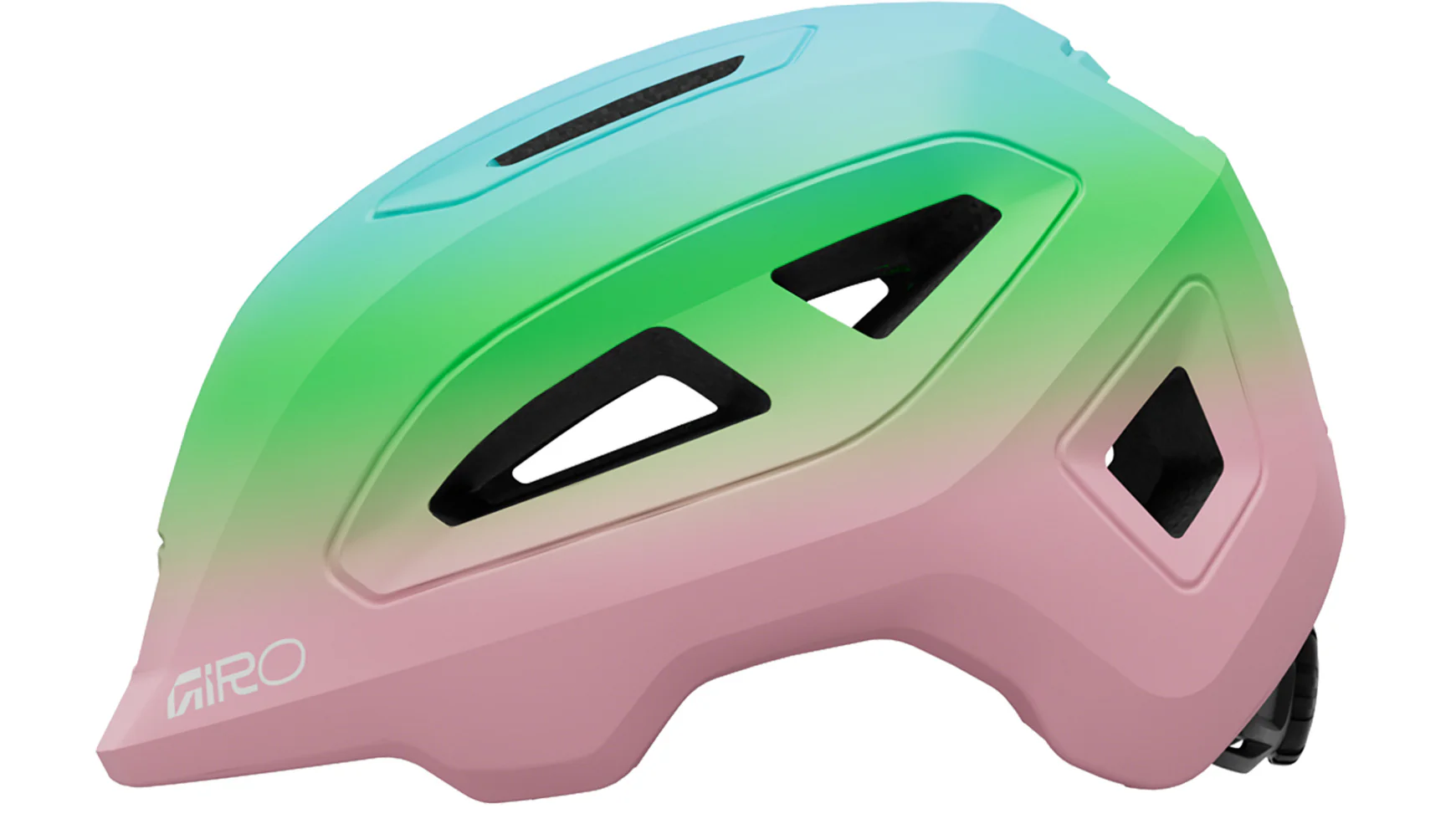 Scamp II Youth Fahrradhelm - matte pink/green - Image 2