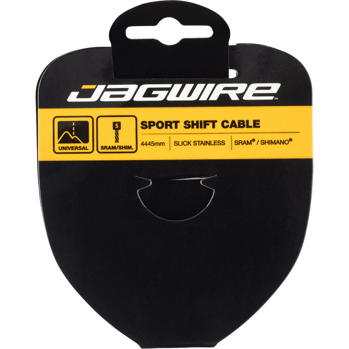 Schaltzug Sport Edelstahl geschliffen Shimano - 1,1 x 4445 mm