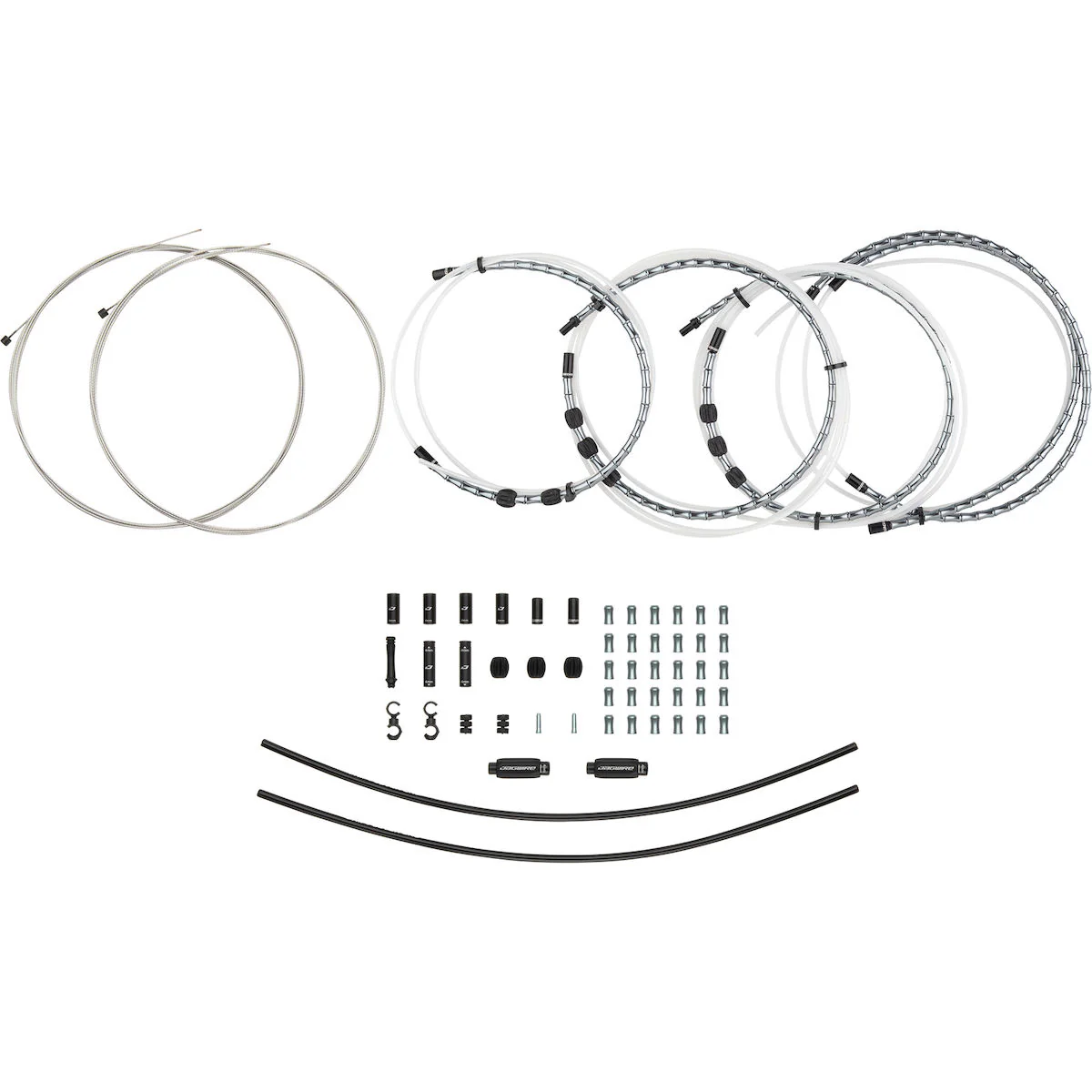 Schaltzugset Road & Mountain Elite Link 2x - grau - Image 2