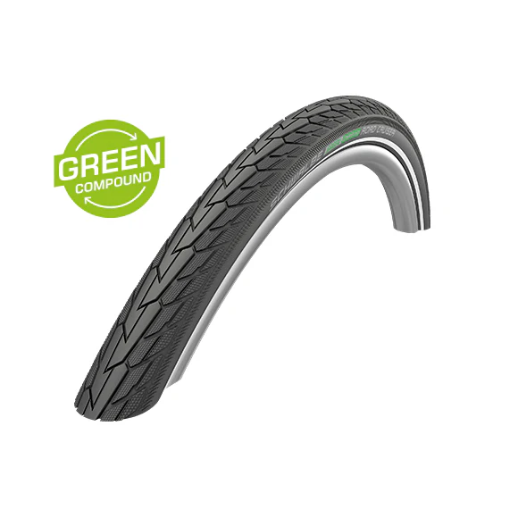Road Cruiser Drahtreifen - 26x1.75 Zoll - K-Guard - GC - Reflexstreifen - schwarz