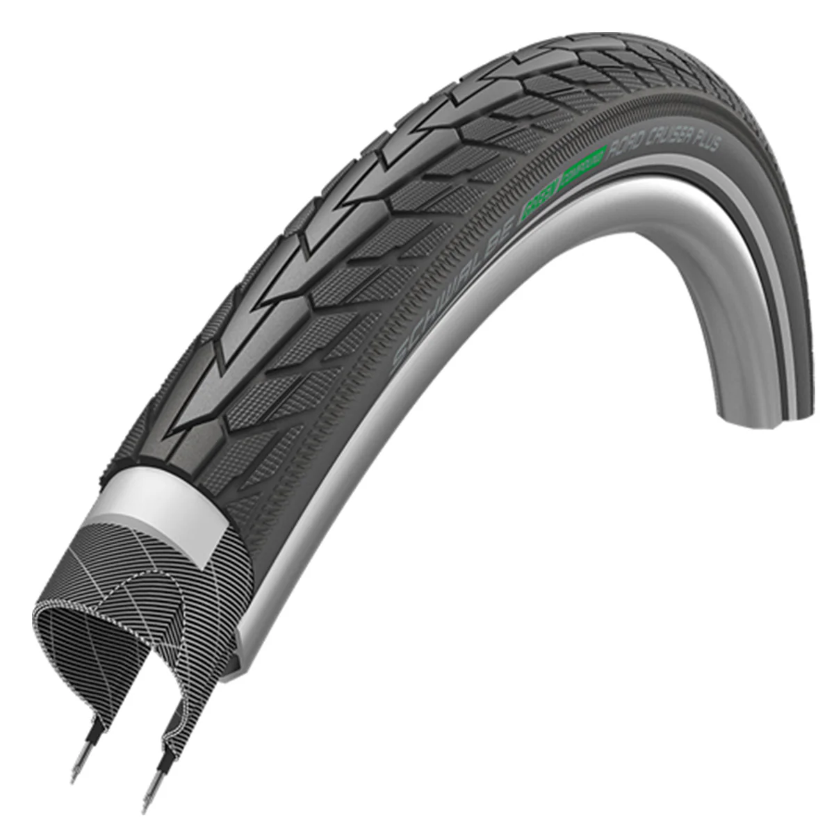 Road Cruiser Plus 26x1,75 Zoll - Schwarz/Reflex