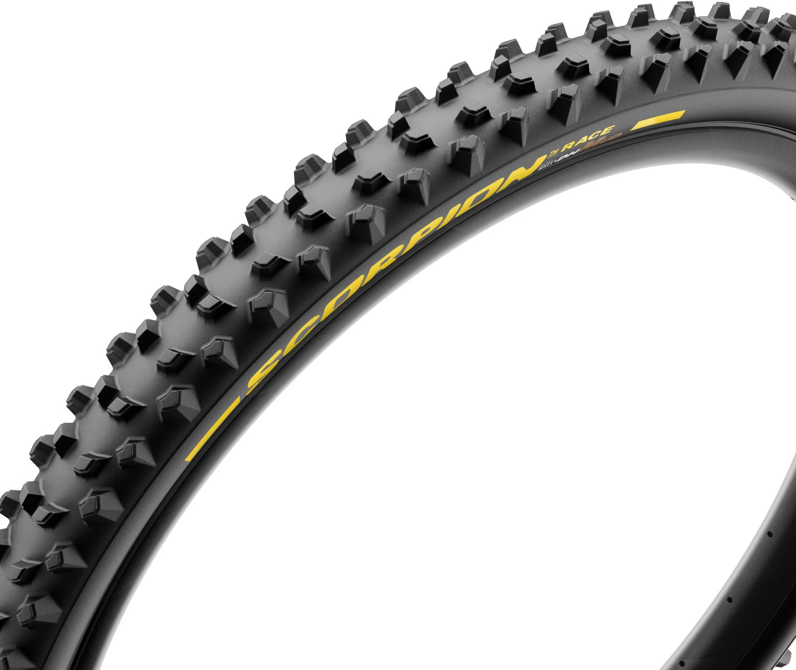 Scorpion Race DH MUD TLR, 29" Faltreifen - yellow label - Image 2