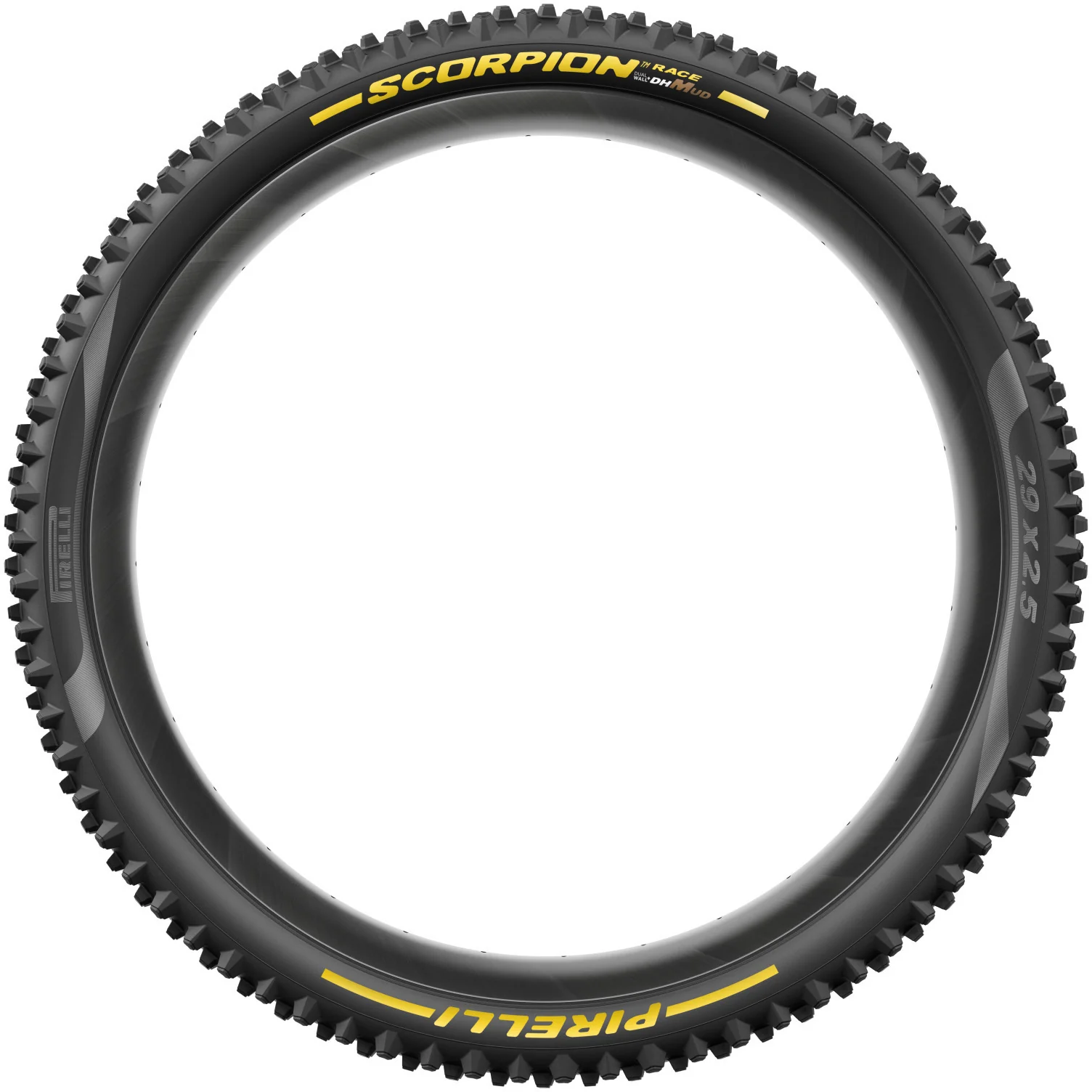 Scorpion Race DH MUD TLR, 29" Faltreifen - yellow label - Image 4