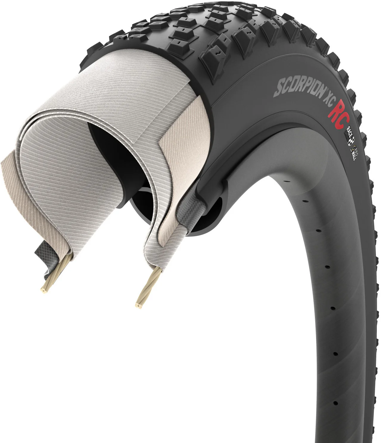 Scorpion Race XC RC, 29" Faltreifen - schwarz/Lite - Image 3