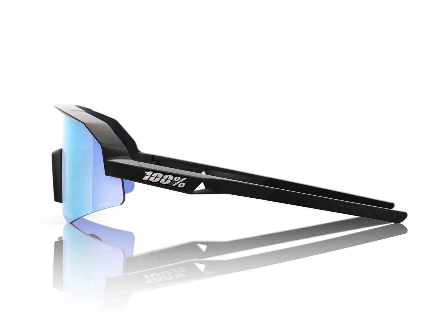 Slendale XS/Youth, HiPER Multilayer Mirror Lens - Matte Black - Image 2