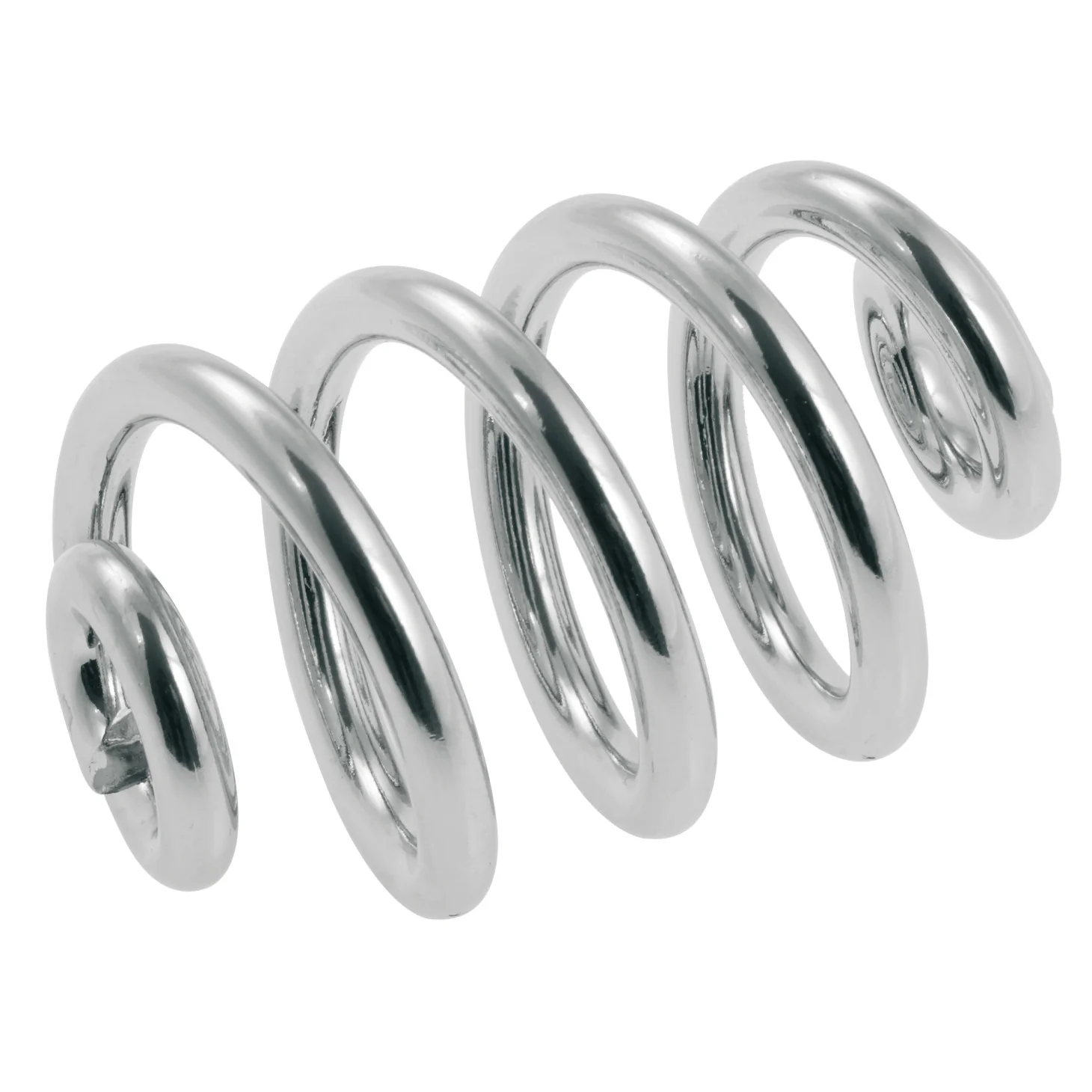 Spiralfeder (Rechtsgewinde) für B66, B66 S, etc. - silber