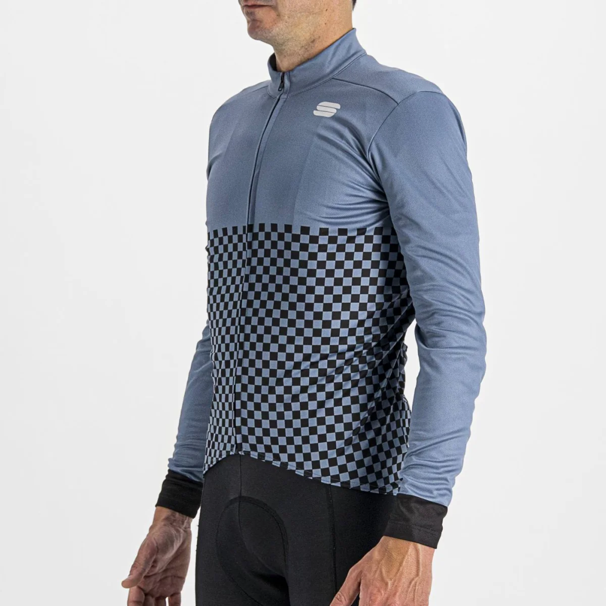 Checkmate Thermal Jersey - Blue Sea Black - Image 5